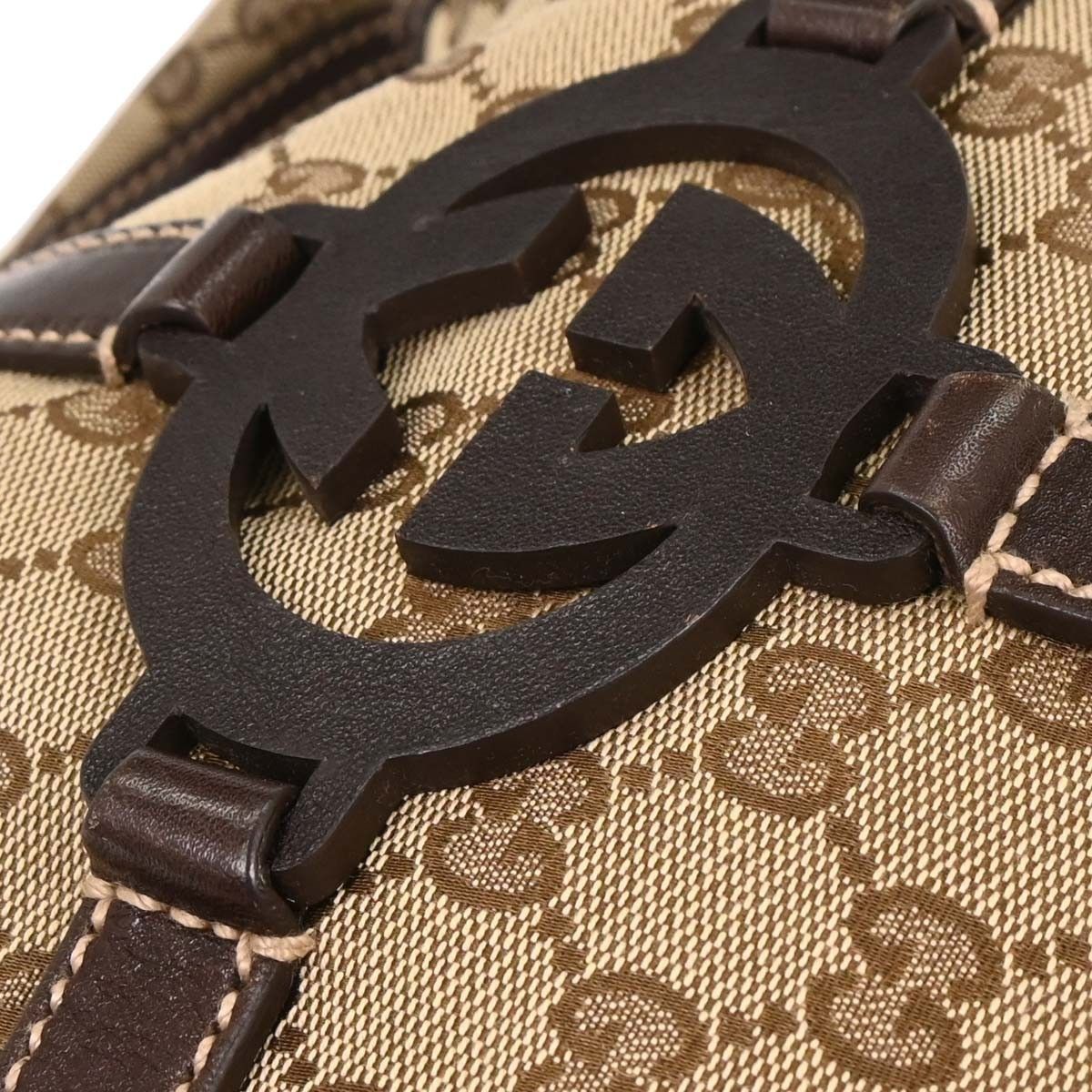 Gucci Gucci Royal Hobo GG Canvas with Leather Size ONE SIZE - 8 Thumbnail
