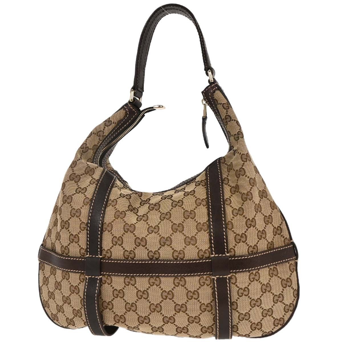 Gucci Gucci Royal Hobo GG Canvas with Leather Size ONE SIZE - 2 Thumbnail
