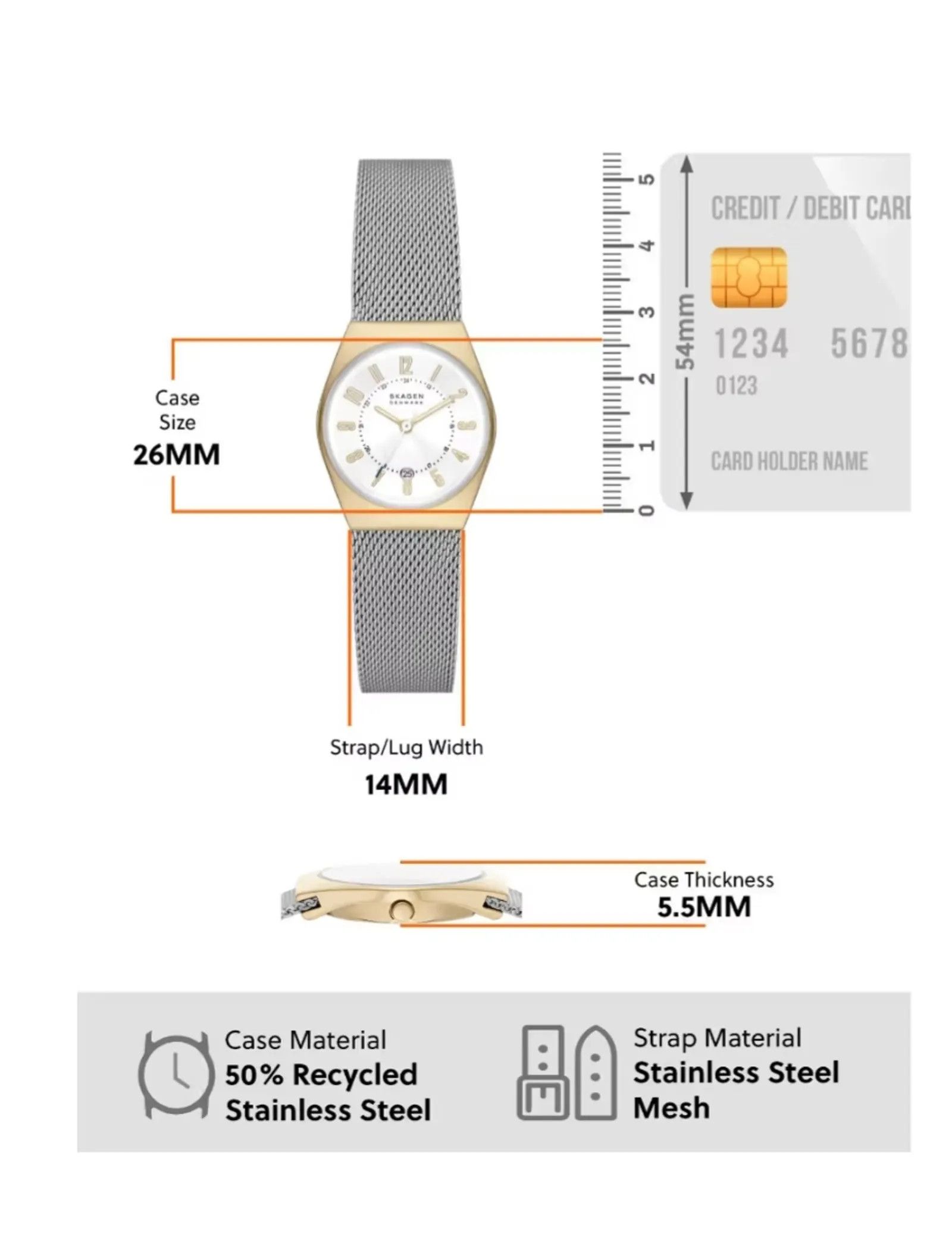 Skagen Skagen Watch Size ONE SIZE - 4 Thumbnail