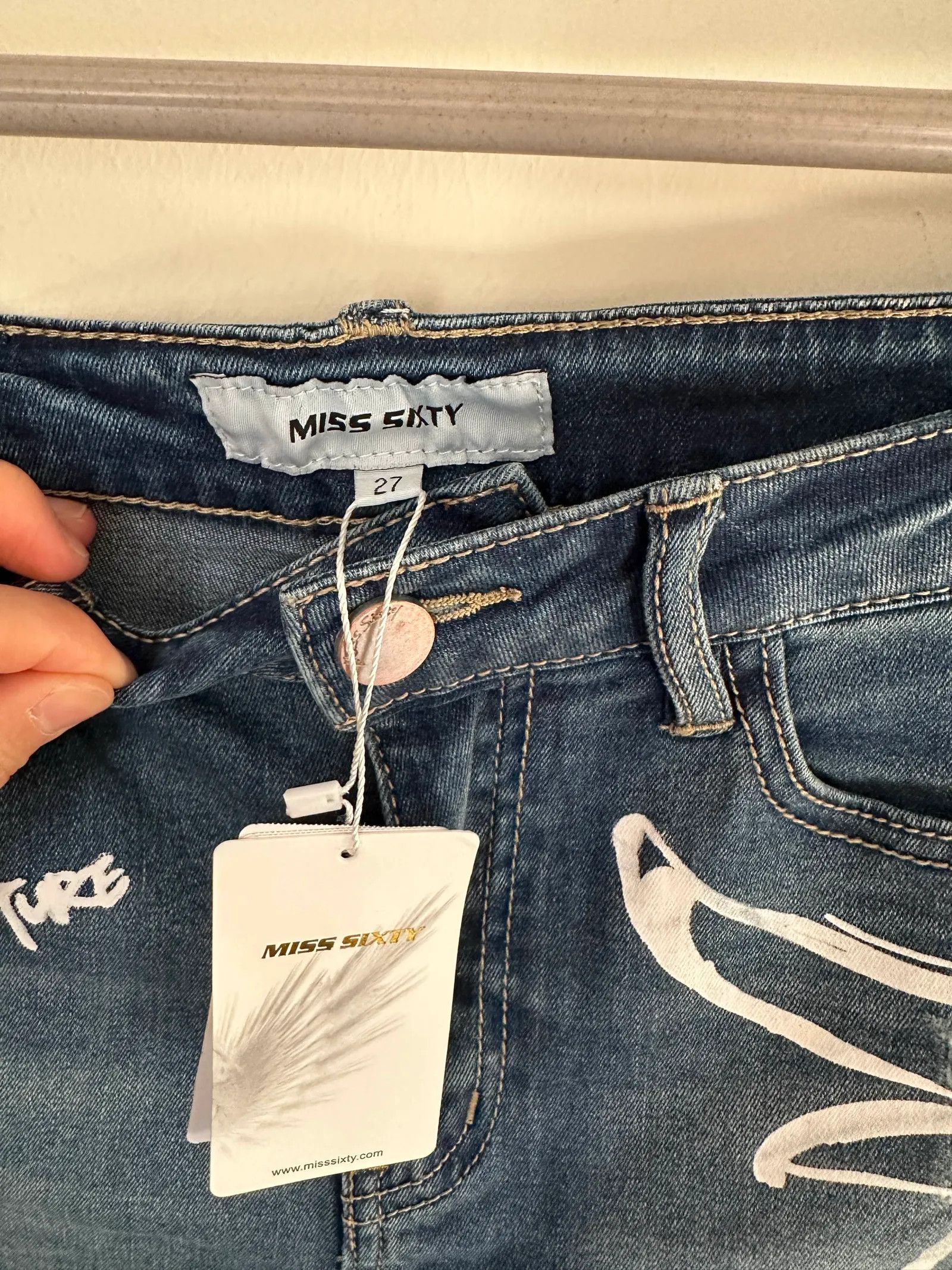 Miss Sixty Miss Sixty Jeans Size 27" / US 4 / IT 40 - 2 Thumbnail