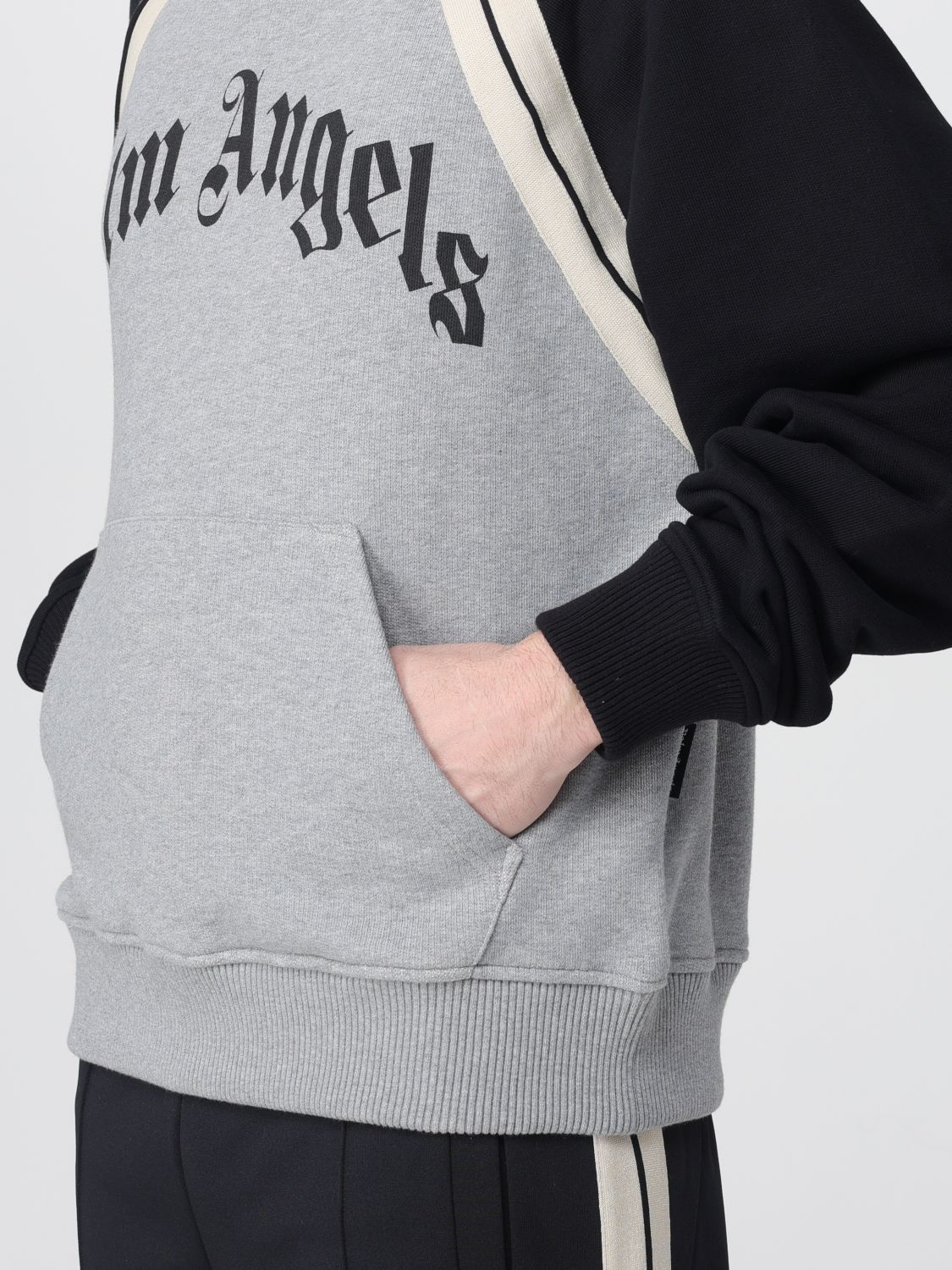 Palm Angels Palm Angels Sweatshirt Men Grey Size US M / EU 48-50 / 2 - 3 Thumbnail