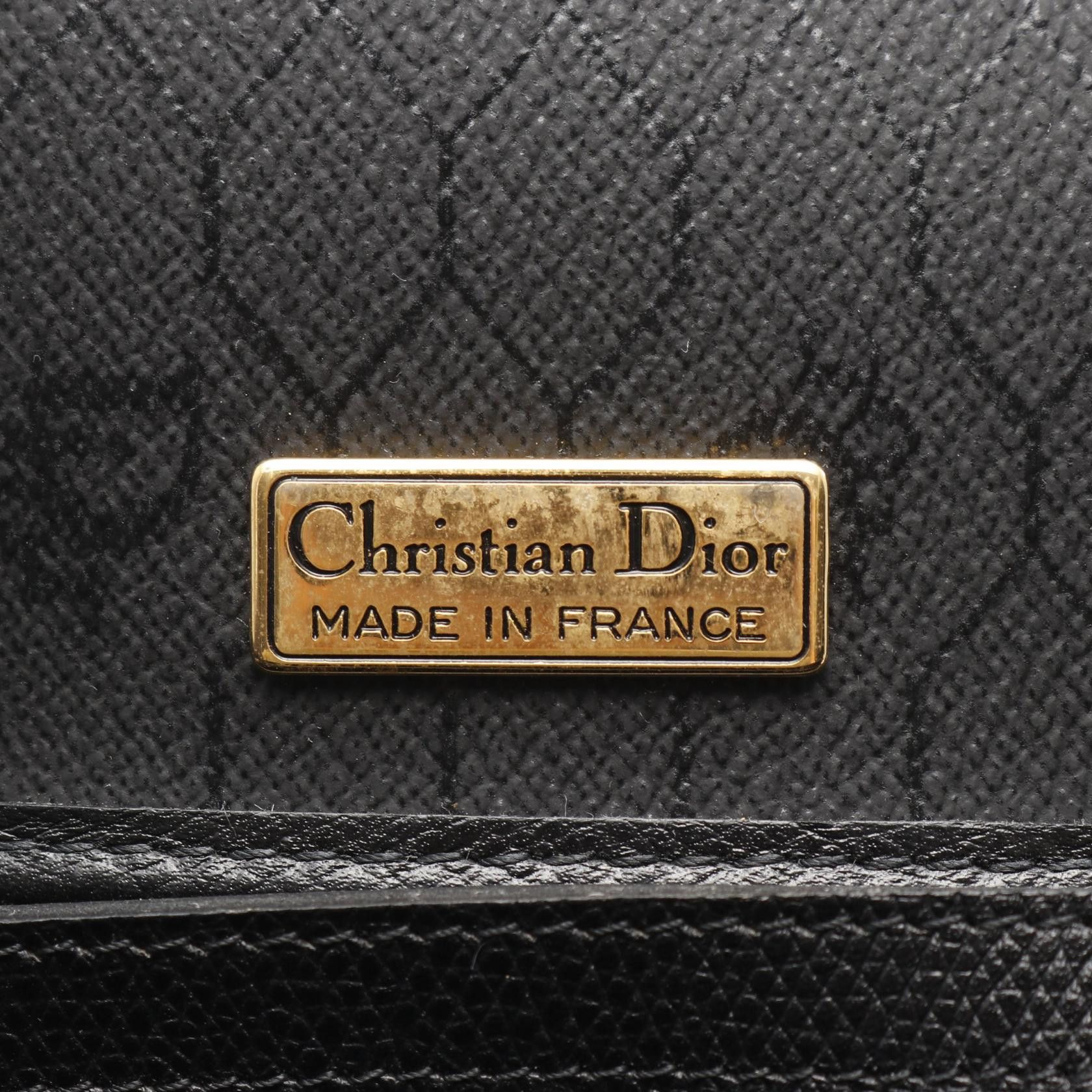 Dior Dior Christian Dior Honeycomb Leather Shoulder Bag Leather Shoulder Bag DUTY FREE for USA Size ONE SIZE - 4 Thumbnail
