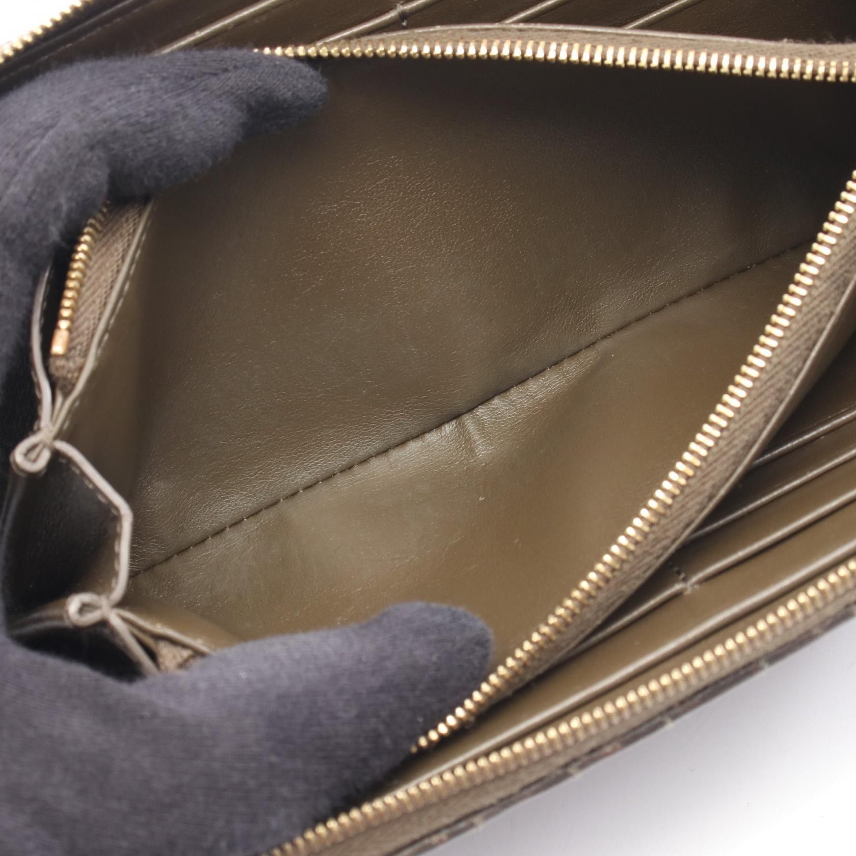 Celine Celine Celine C Charm Large Zipped Wallet Leather Wallet Leather Long Wallet 10B553BFL DUTY FREE for USA Size ONE SIZE - 5 Thumbnail