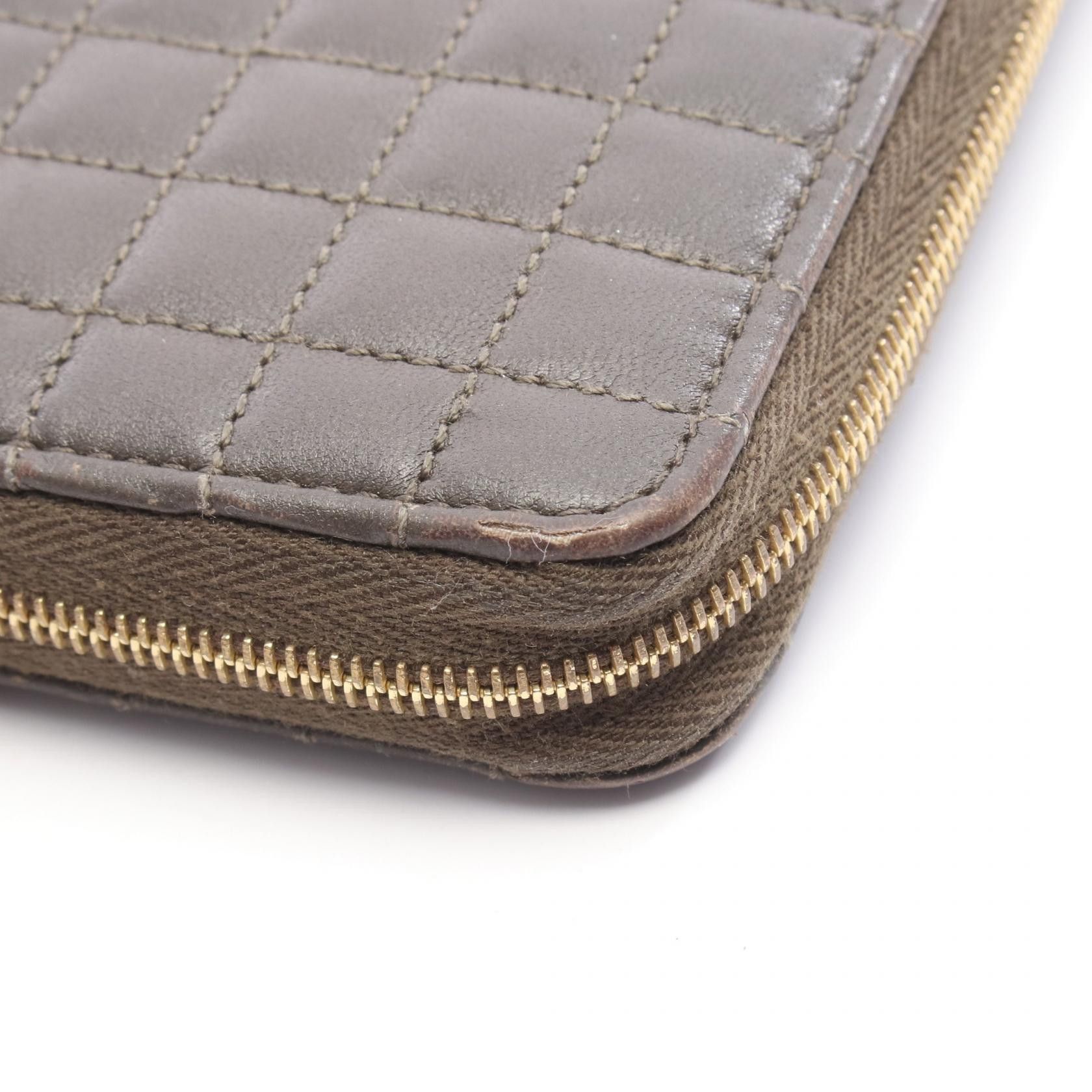 Celine Celine Celine C Charm Large Zipped Wallet Leather Wallet Leather Long Wallet 10B553BFL DUTY FREE for USA Size ONE SIZE - 8 Thumbnail
