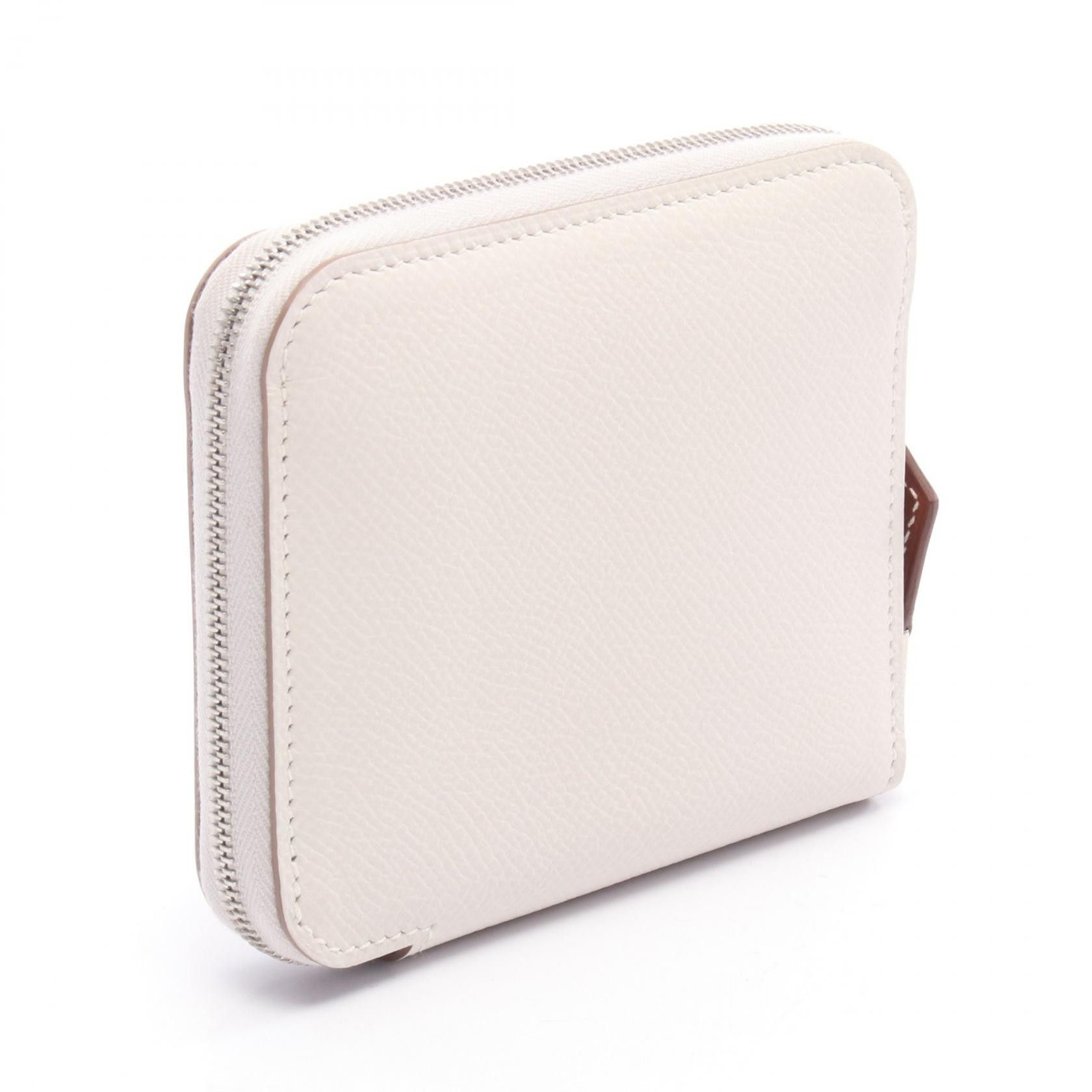 Hermes Hermes Hermes Azap Compact Silk In Vea Epsom Wallet Leather Short Wallet Stamp B (2023) DUTY FREE for USA Size ONE SIZE - 2 Thumbnail
