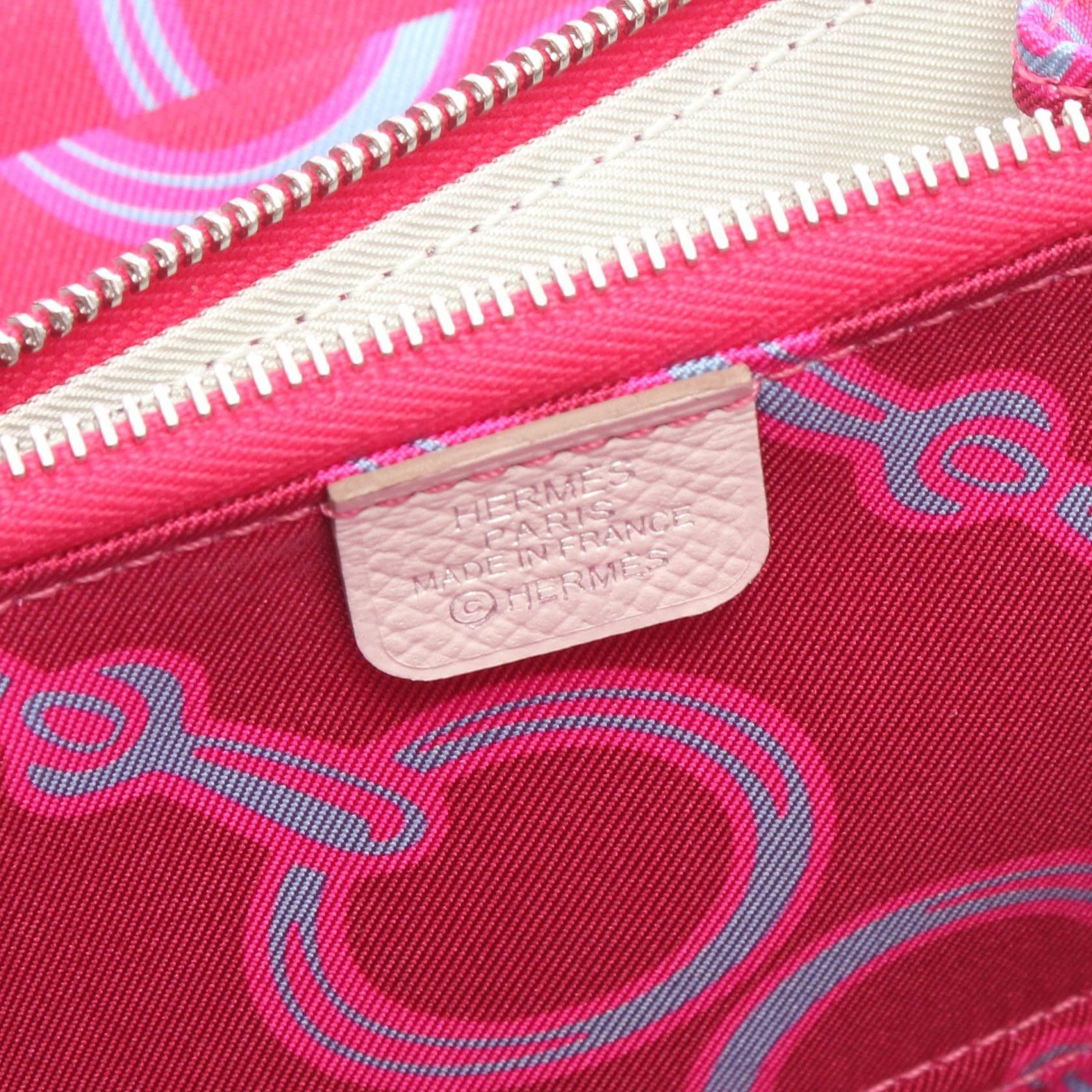 Hermes Hermes Hermes Azap Compact Silk In Vea Epsom Wallet Leather Short Wallet Stamp B (2023) DUTY FREE for USA Size ONE SIZE - 4 Thumbnail