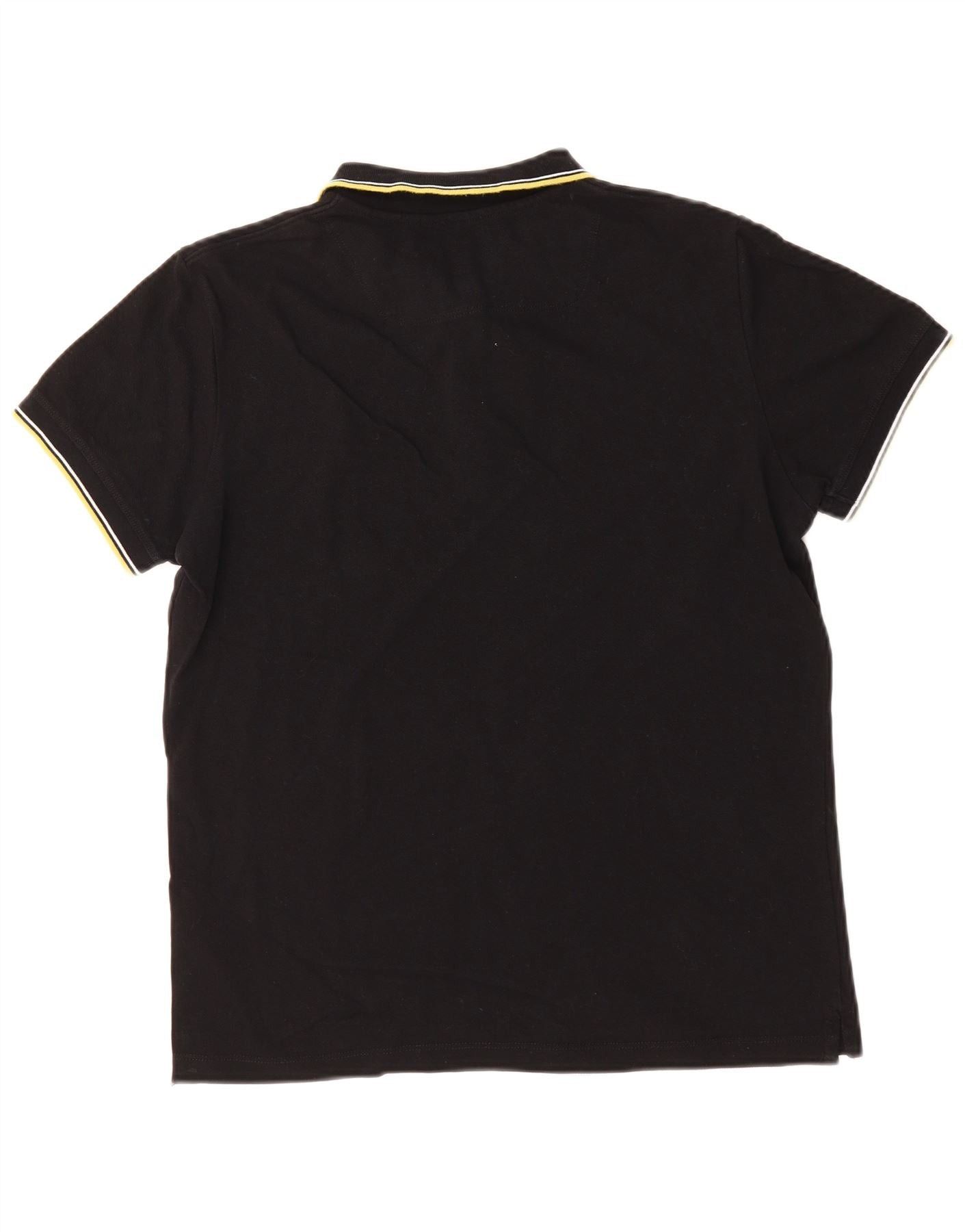 Diesel Mens Polo Shirt Large Black Cotton Size US M / EU 48-50 / 2 - 4 Thumbnail