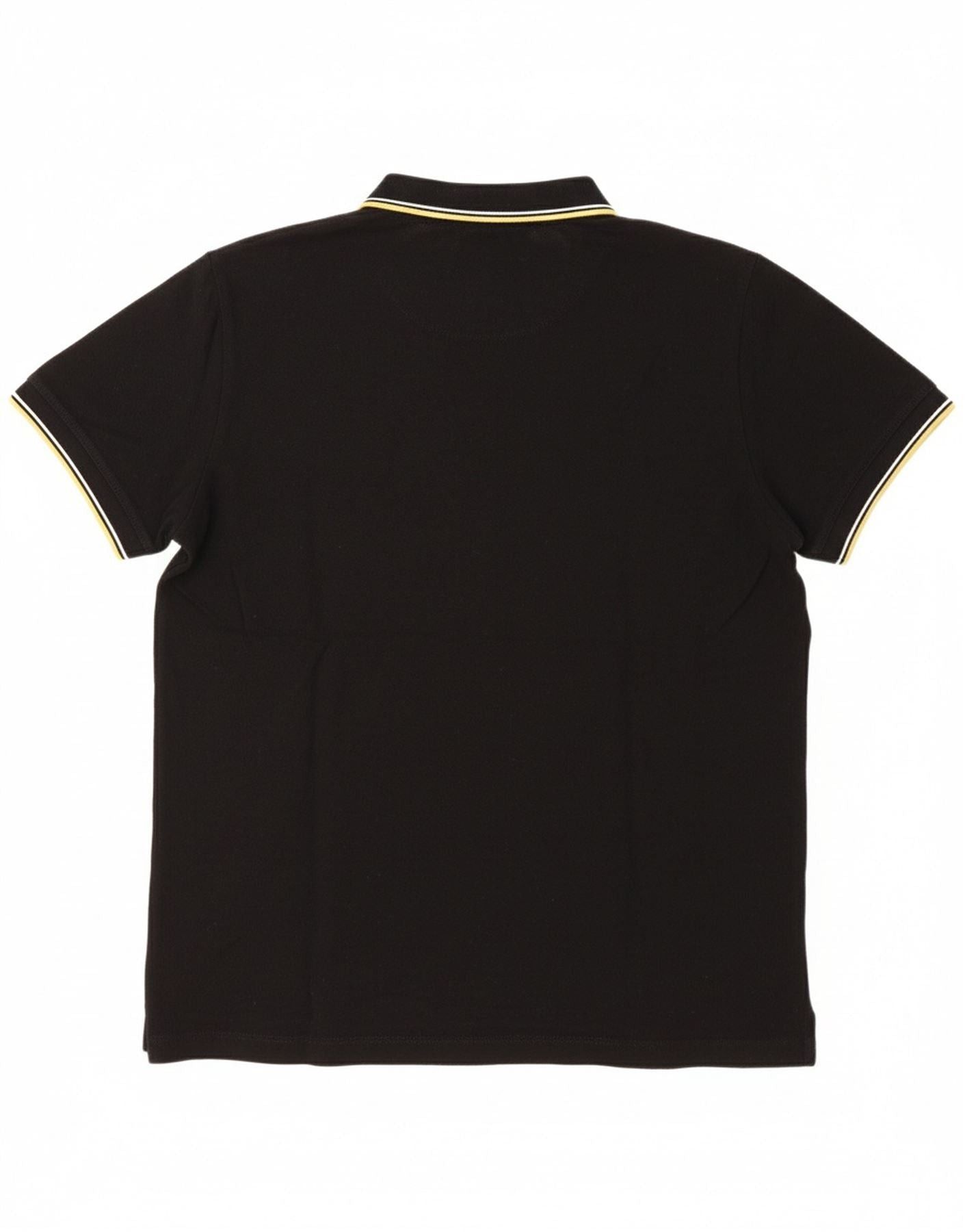 Diesel Mens Polo Shirt Large Black Cotton Size US M / EU 48-50 / 2 - 2 Thumbnail