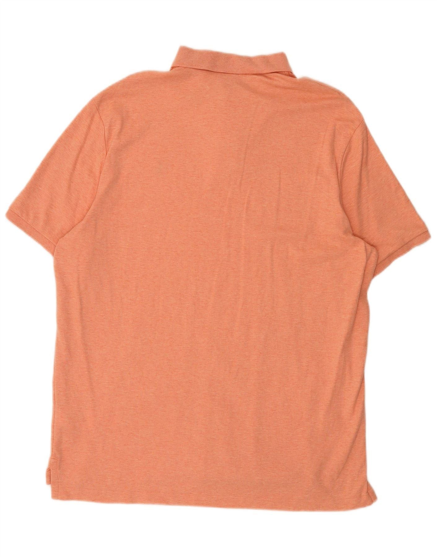 Polo Ralph Lauren Mens Grant Fit Polo Shirt Large Pink Cotton Size US XXL / EU 58 / 5 - 2 Thumbnail