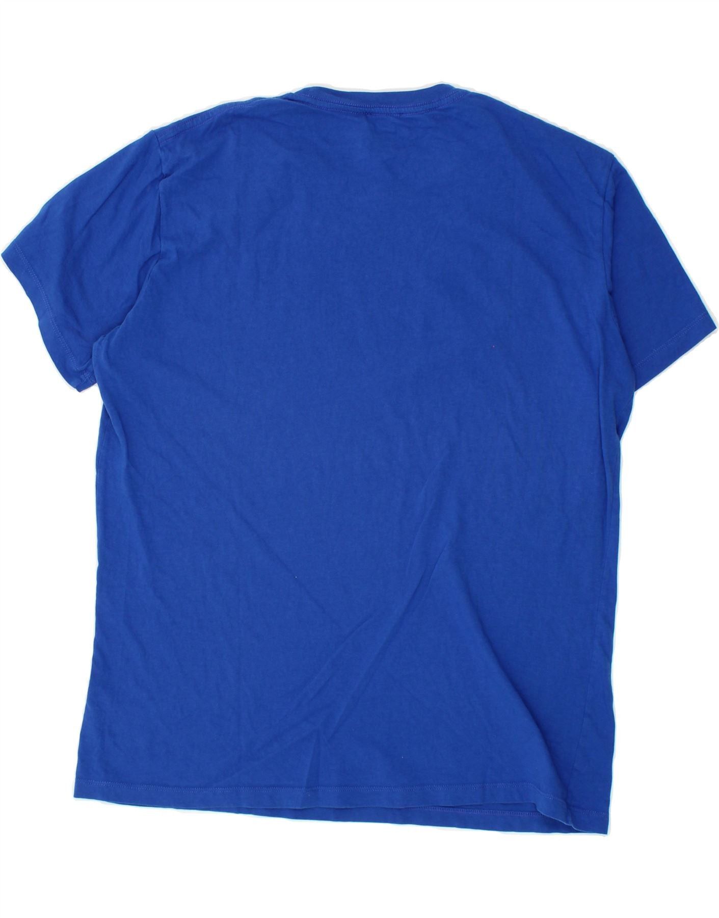 Diesel Boys Graphic T-Shirt Top 15-16 Years 2XL Blue Size XXL / US 16-18 / IT 52-54 - 2 Thumbnail