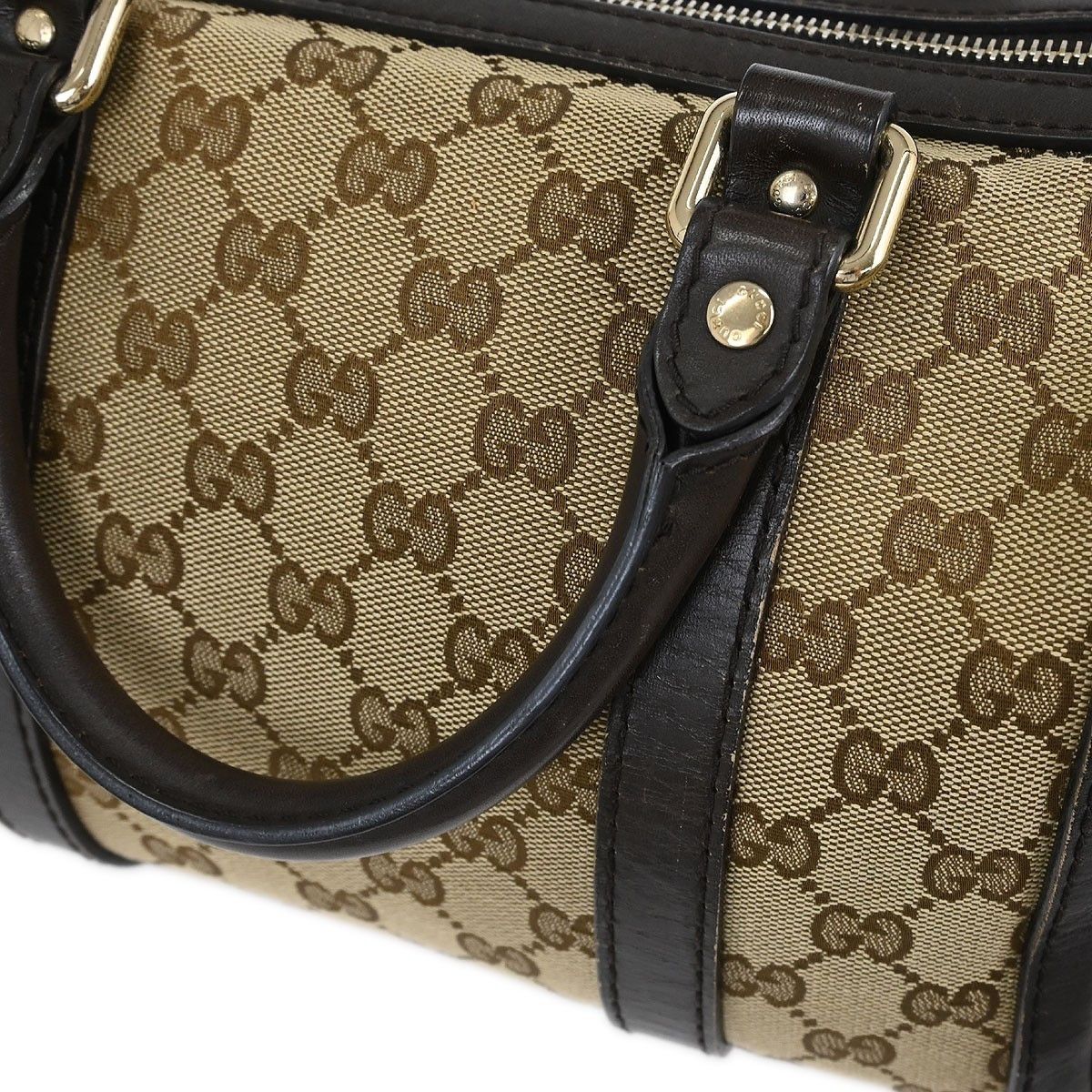 Gucci Gucci Abbey Boston Bag GG Canvas Size ONE SIZE - 8 Thumbnail