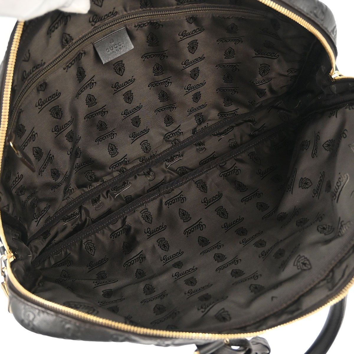 Gucci Gucci Convertible Briefcase Guccissima Leather Size ONE SIZE - 3 Thumbnail