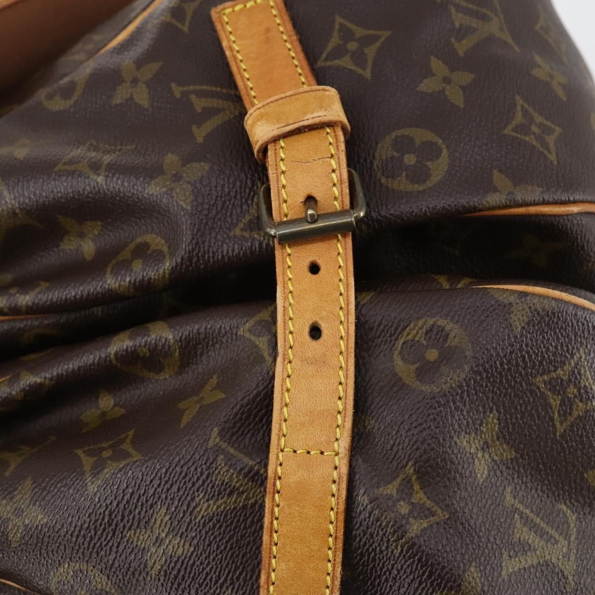 Louis Vuitton Louis Vuitton Saumur Handbag Monogram Canvas Size ONE SIZE - 17 Thumbnail