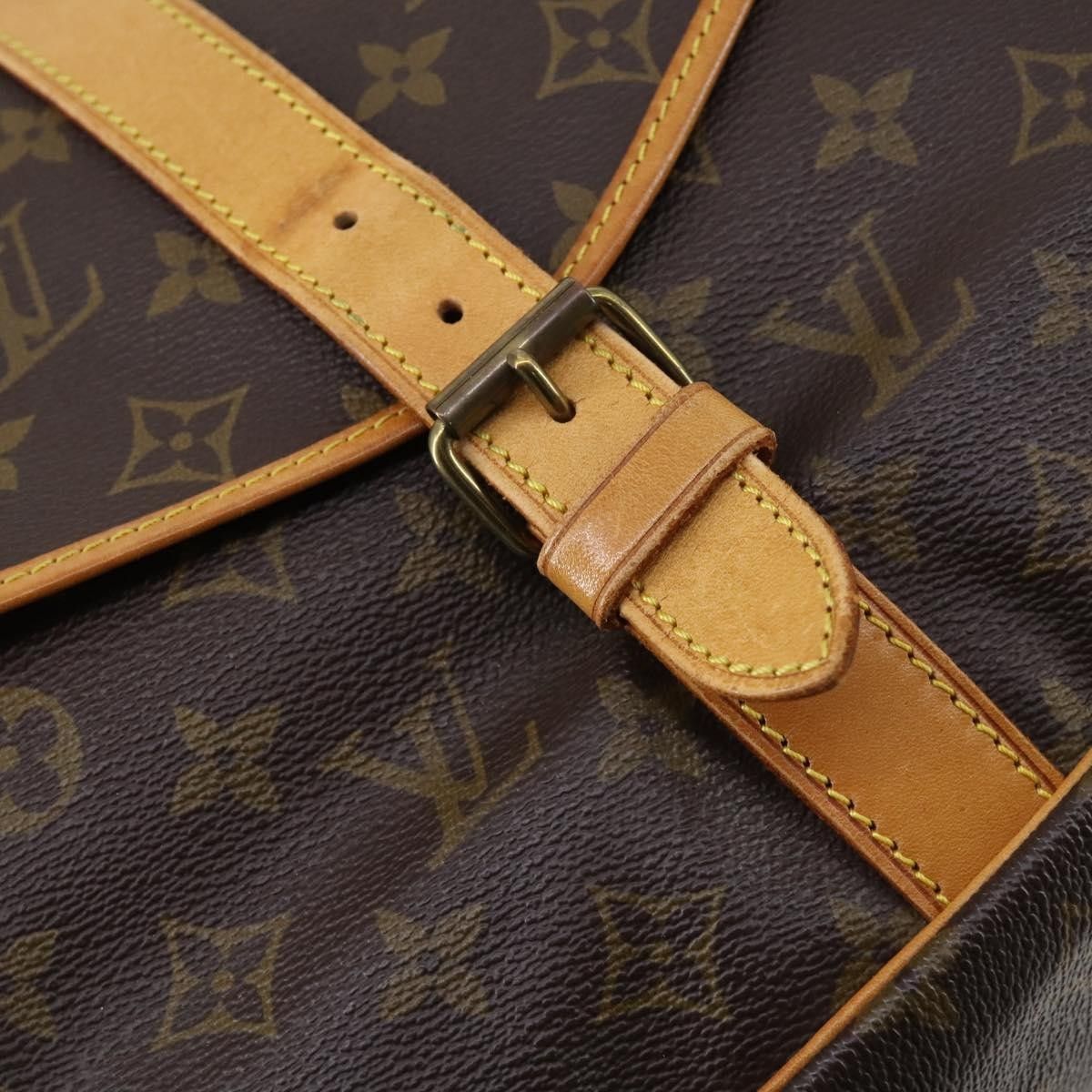 Louis Vuitton Louis Vuitton Saumur Handbag Monogram Canvas Size ONE SIZE - 14 Thumbnail