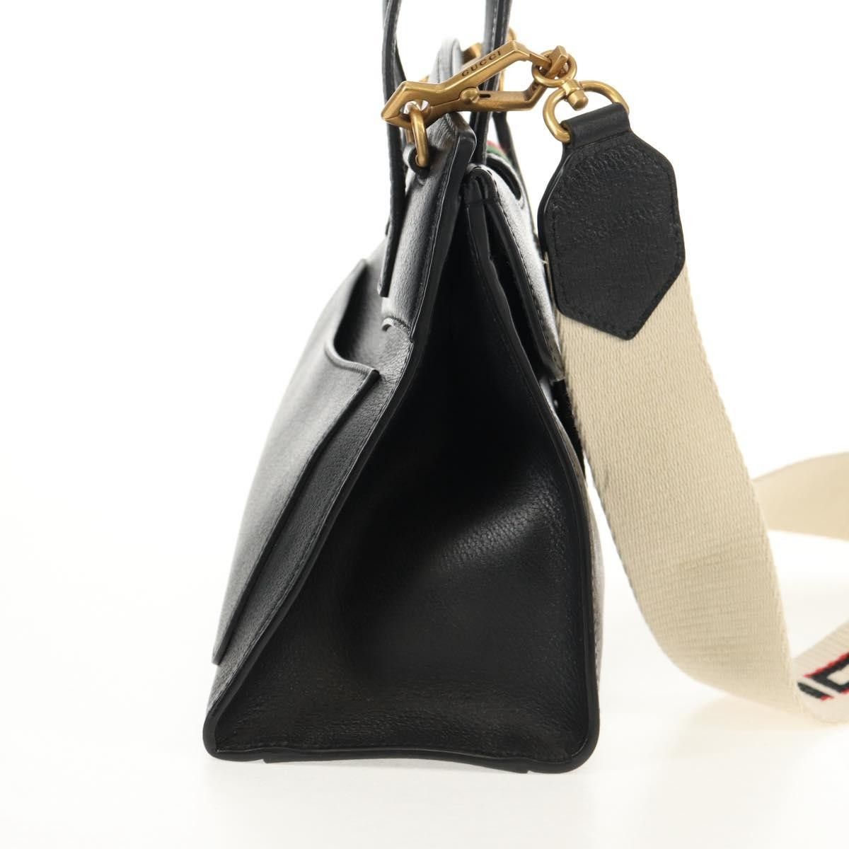 Gucci Gucci Totem Top Handle Bag Leather Size ONE SIZE - 4 Thumbnail