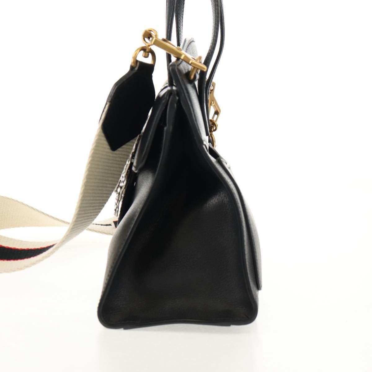 Gucci Gucci Totem Top Handle Bag Leather Size ONE SIZE - 3 Thumbnail