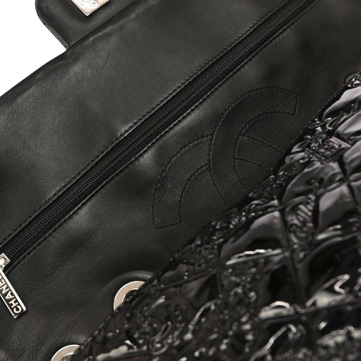 Chanel Chanel Lucky Symbols Flap Bag Embossed Patent Size ONE SIZE - 10 Thumbnail