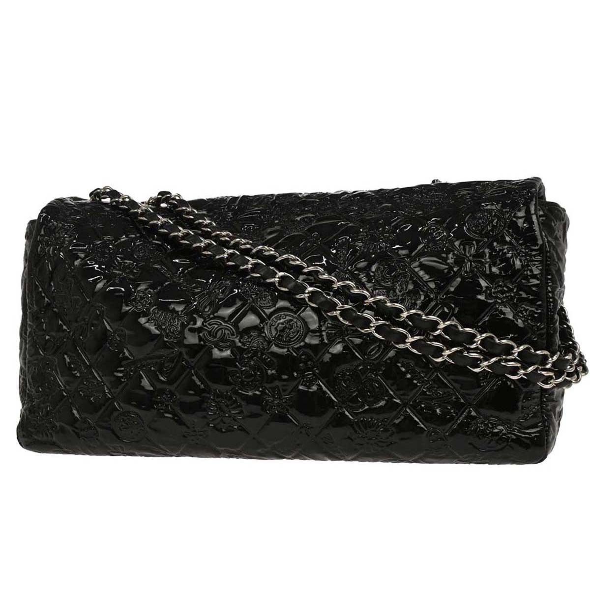 Chanel Chanel Lucky Symbols Flap Bag Embossed Patent Size ONE SIZE - 2 Thumbnail