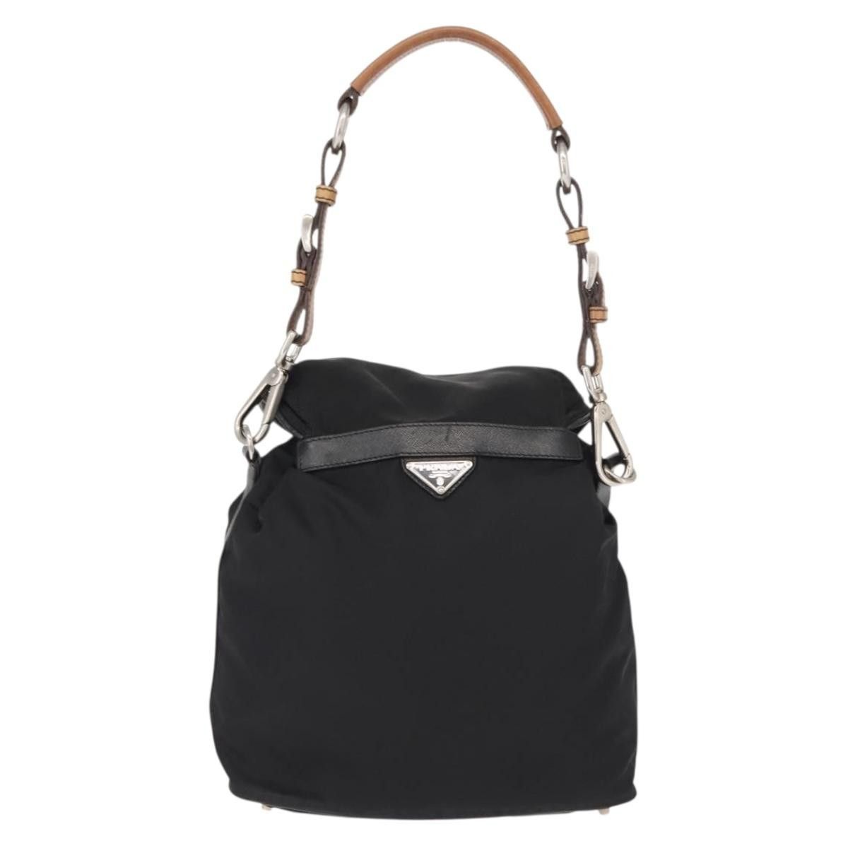 Prada Prada Double Pocket Shoulder Bag Tessuto Size ONE SIZE - 2 Thumbnail