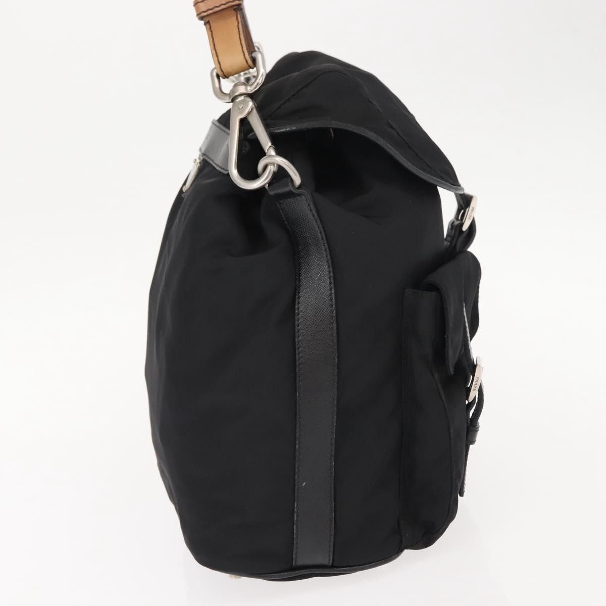 Prada Prada Double Pocket Shoulder Bag Tessuto Size ONE SIZE - 4 Thumbnail