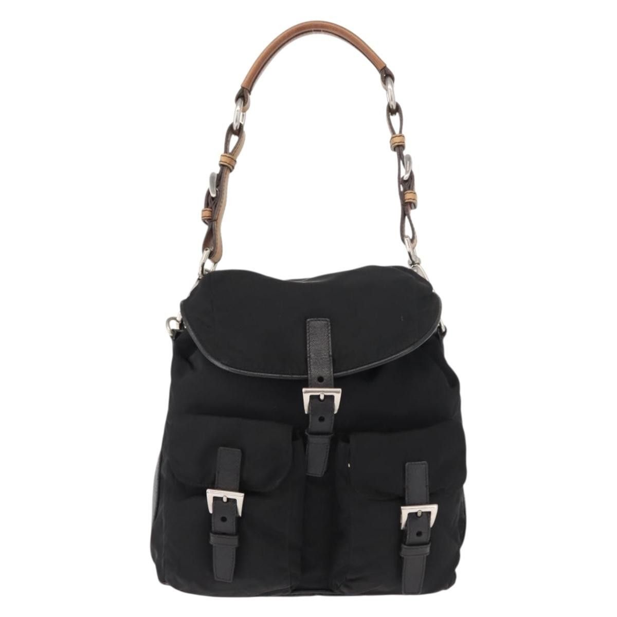 Prada Prada Double Pocket Shoulder Bag Tessuto Size ONE SIZE - 20 Thumbnail