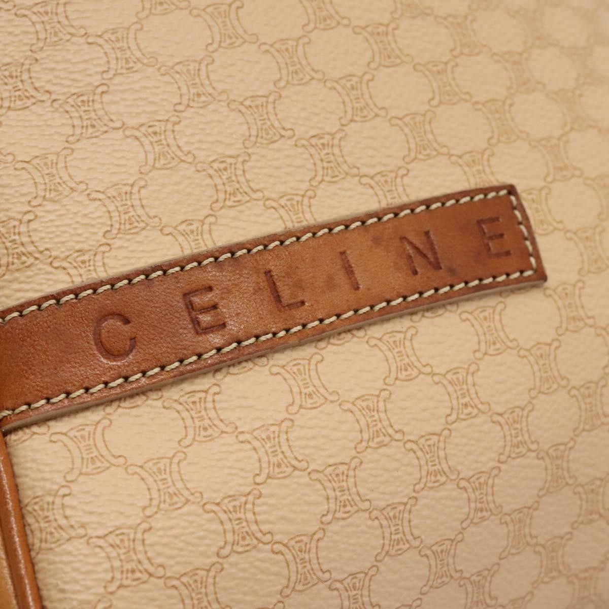 Celine Celine Vintage Macadam Backpack Canvas and Leather Size ONE SIZE - 20 Thumbnail