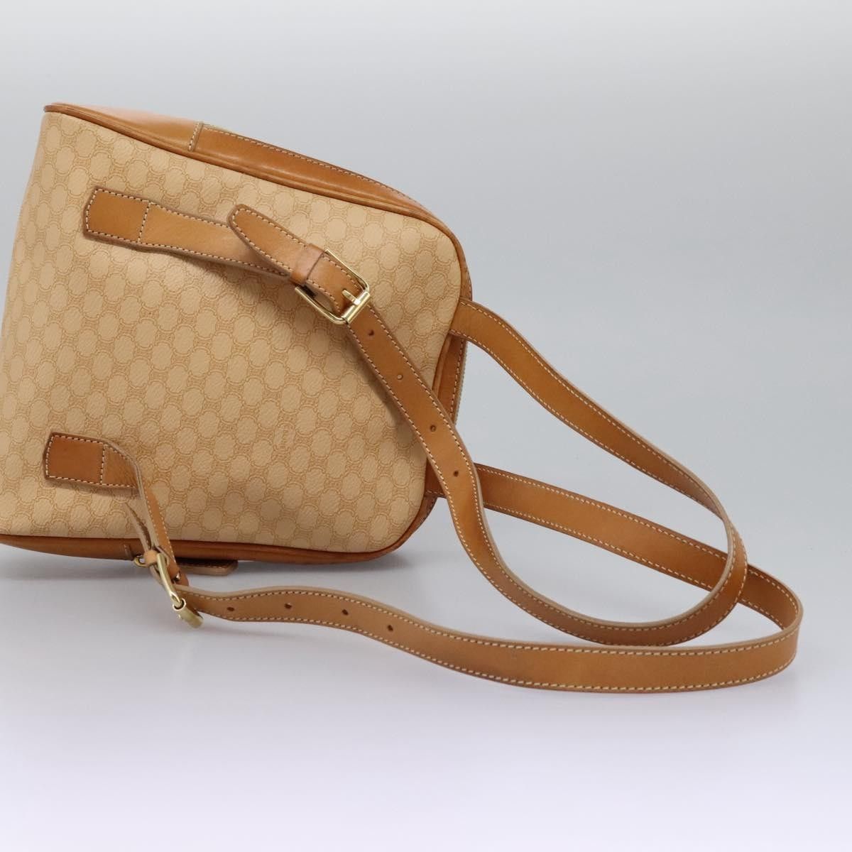 Celine Celine Vintage Macadam Backpack Canvas and Leather Size ONE SIZE - 8 Thumbnail