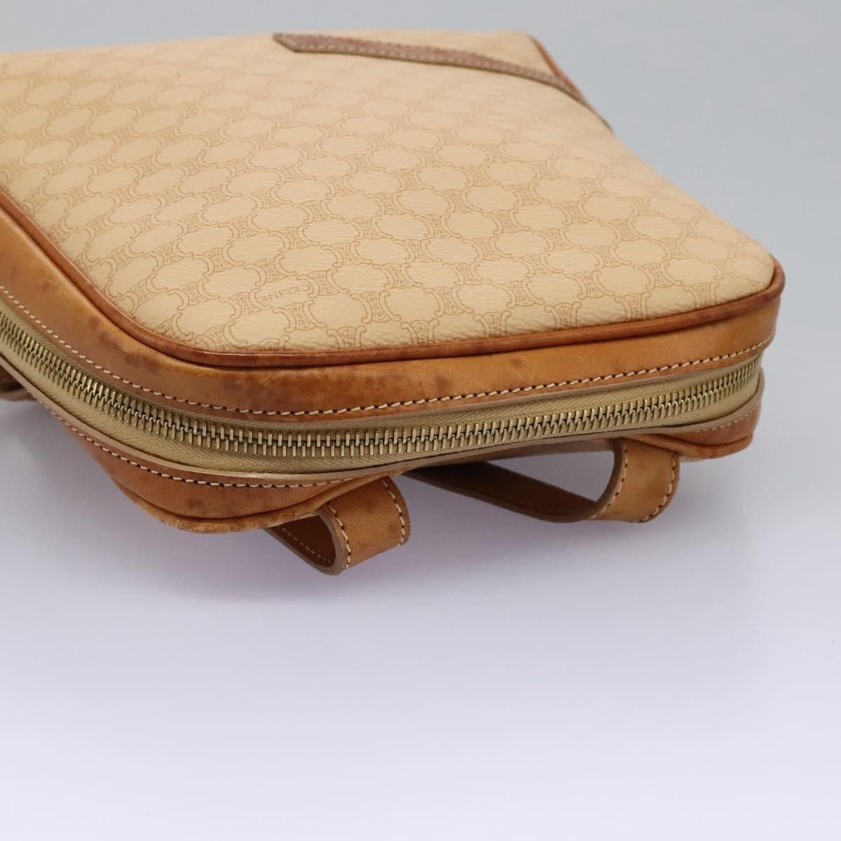 Celine Celine Vintage Macadam Backpack Canvas and Leather Size ONE SIZE - 16 Thumbnail