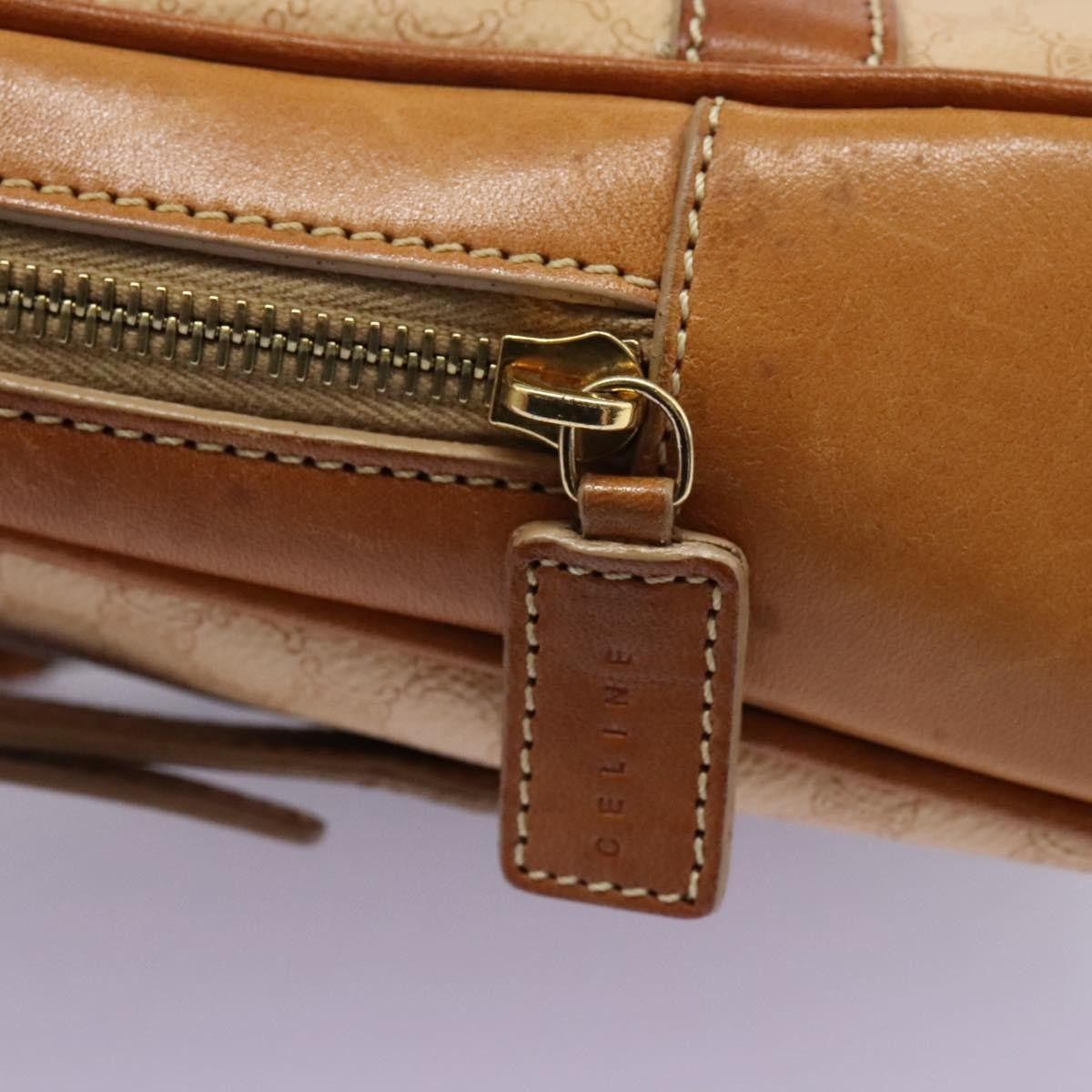 Celine Celine Vintage Macadam Backpack Canvas and Leather Size ONE SIZE - 13 Thumbnail