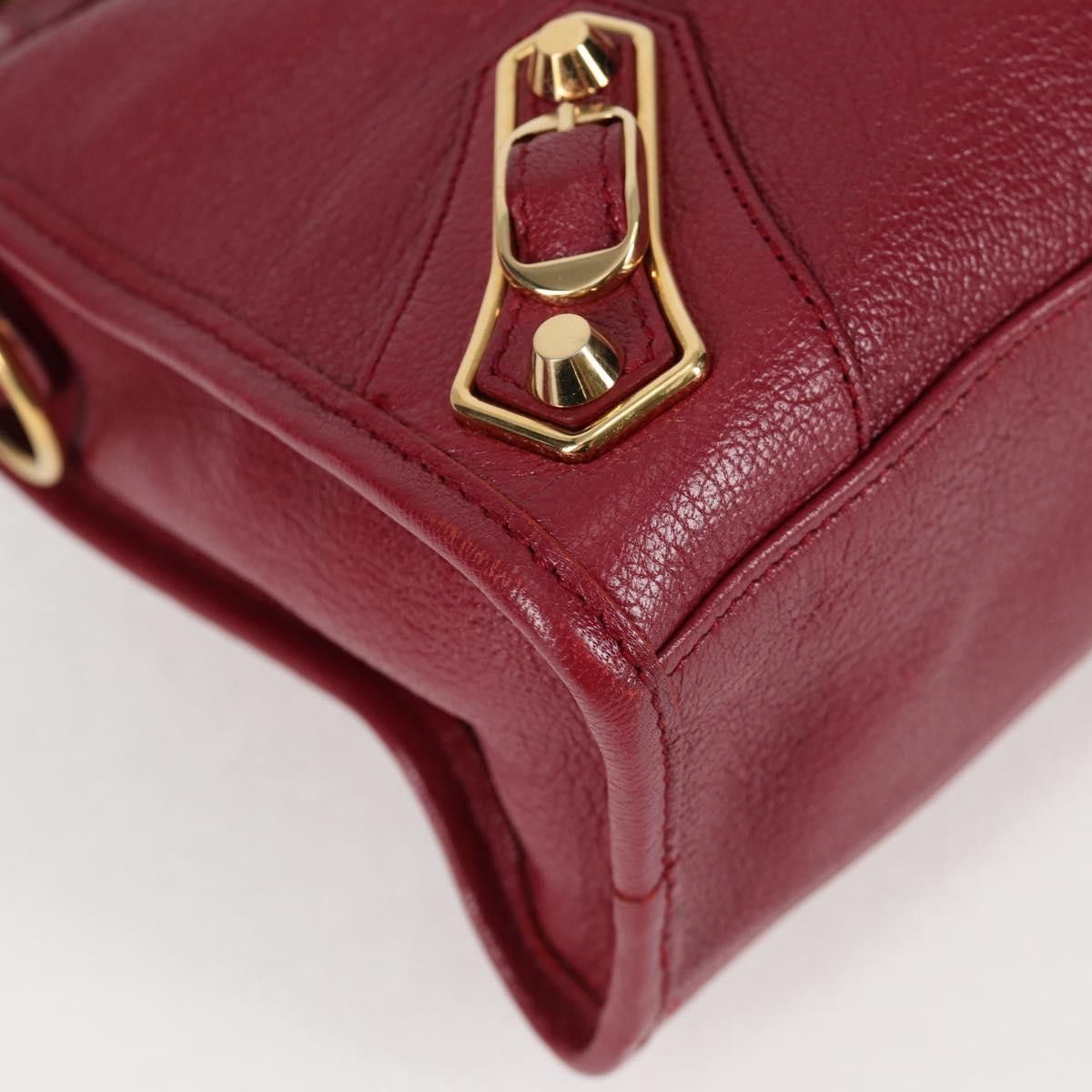 Balenciaga Balenciaga City Classic Metallic Edge Bag Leather Size ONE SIZE - 10 Thumbnail