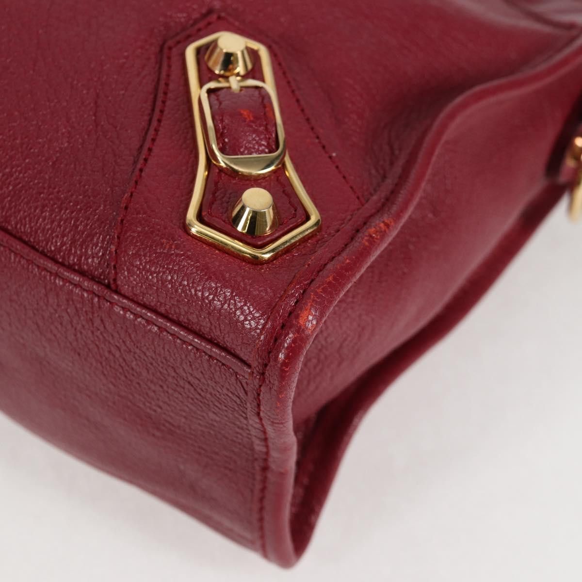 Balenciaga Balenciaga City Classic Metallic Edge Bag Leather Size ONE SIZE - 11 Thumbnail