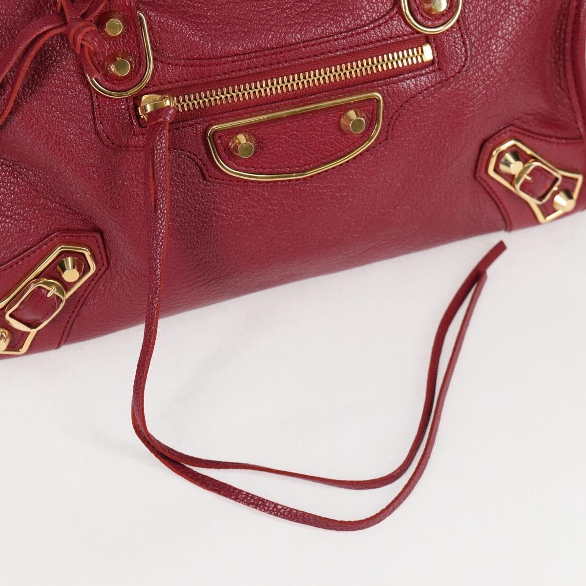 Balenciaga Balenciaga City Classic Metallic Edge Bag Leather Size ONE SIZE - 20 Thumbnail