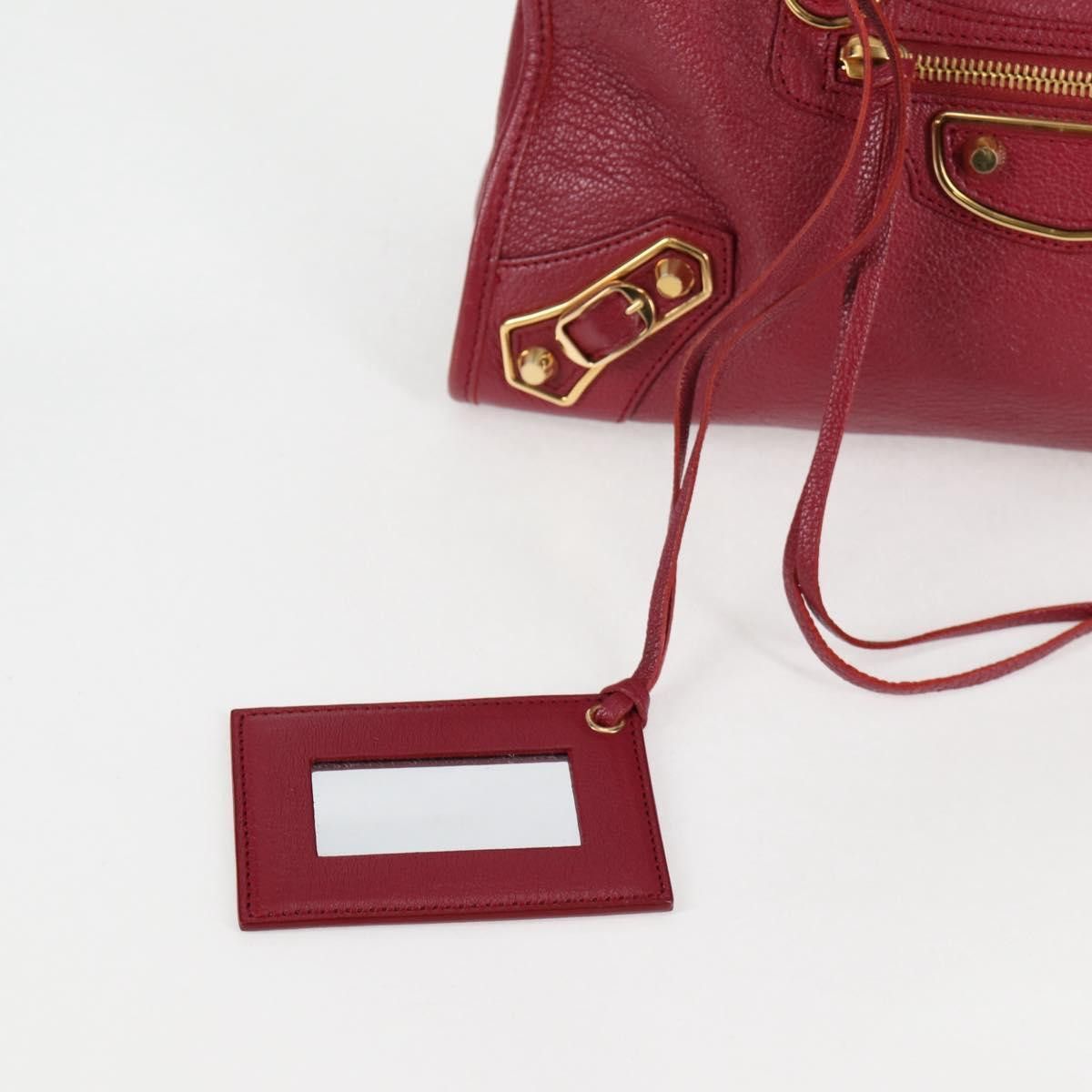 Balenciaga Balenciaga City Classic Metallic Edge Bag Leather Size ONE SIZE - 14 Thumbnail