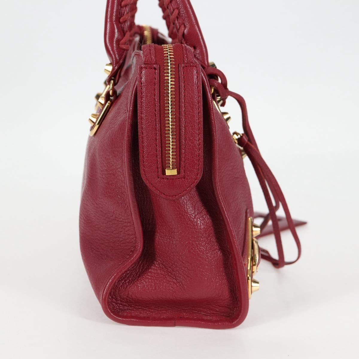 Balenciaga Balenciaga City Classic Metallic Edge Bag Leather Size ONE SIZE - 4 Thumbnail