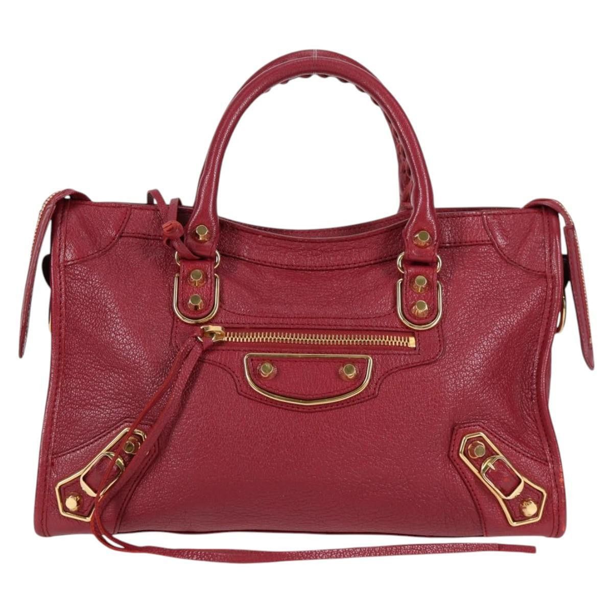 Balenciaga Balenciaga City Classic Metallic Edge Bag Leather Size ONE SIZE - 18 Thumbnail