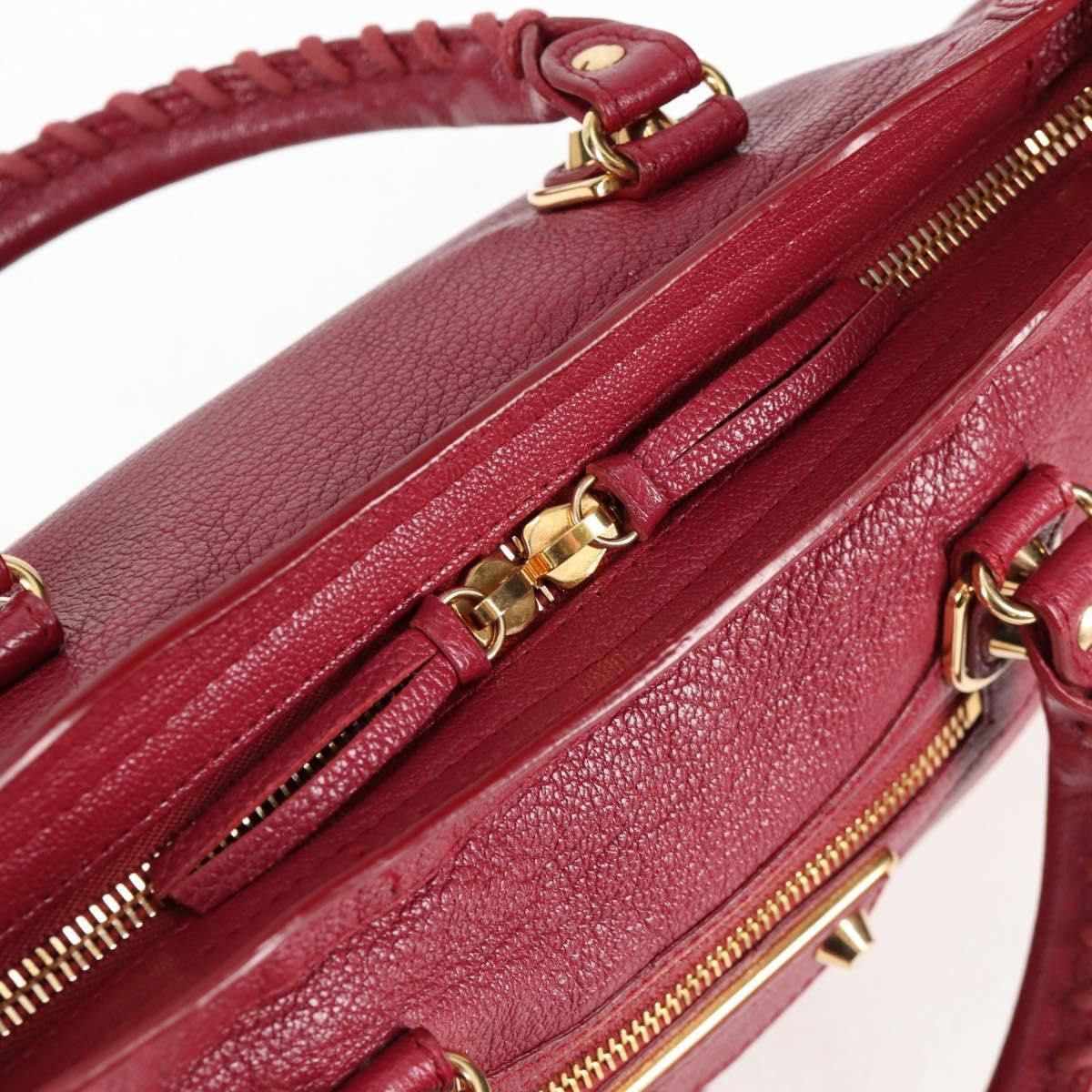 Balenciaga Balenciaga City Classic Metallic Edge Bag Leather Size ONE SIZE - 13 Thumbnail
