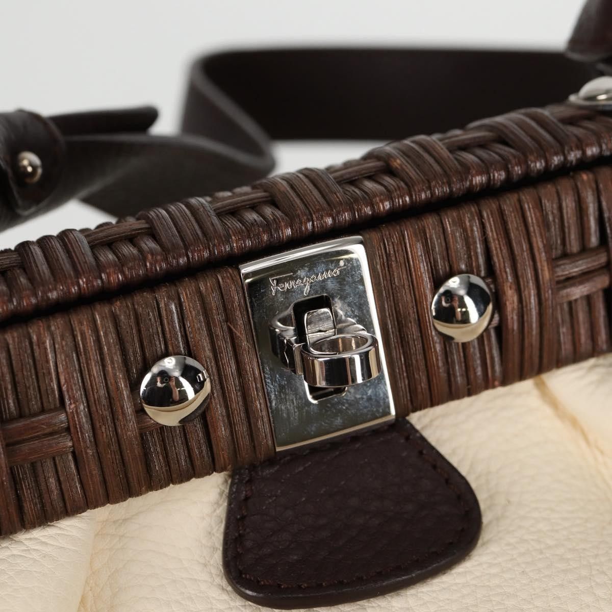 Salvatore Ferragamo Salvatore Ferragamo Gancini Leather Size ONE SIZE - 12 Thumbnail