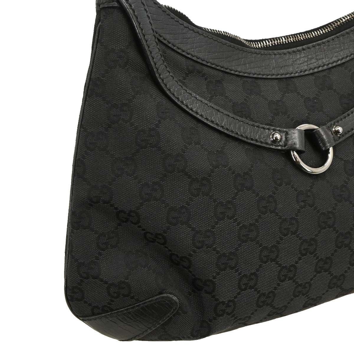 Gucci Gucci Horsebit Chain Hobo GG Canvas Size ONE SIZE - 6 Thumbnail