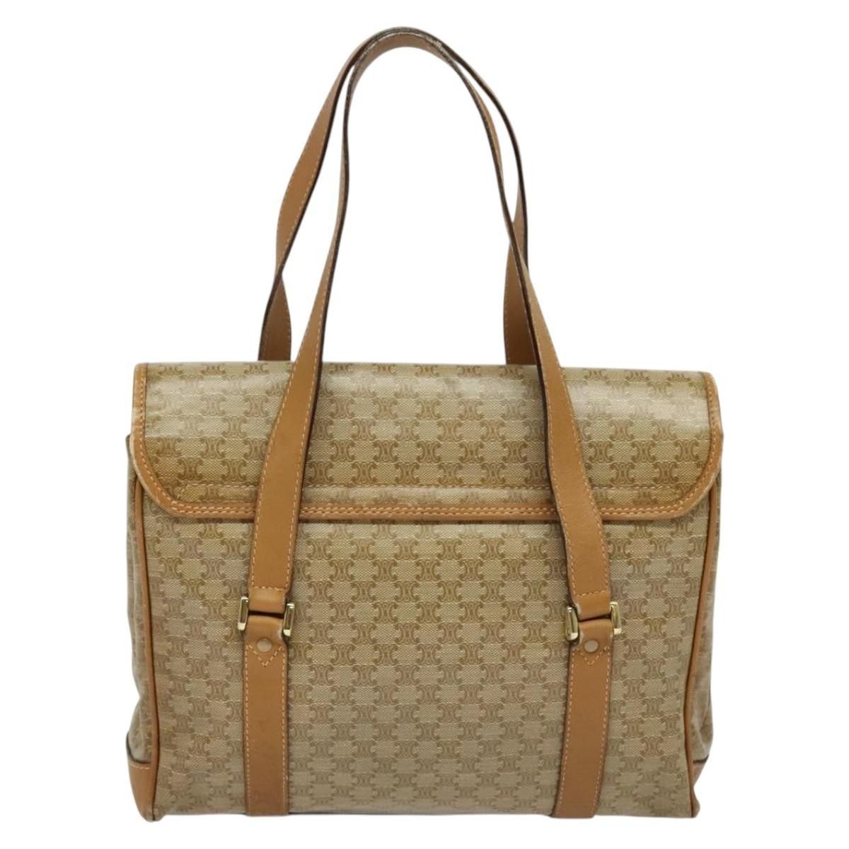 Celine Celine Vintage Macadam Handbag Canvas Size ONE SIZE - 2 Thumbnail