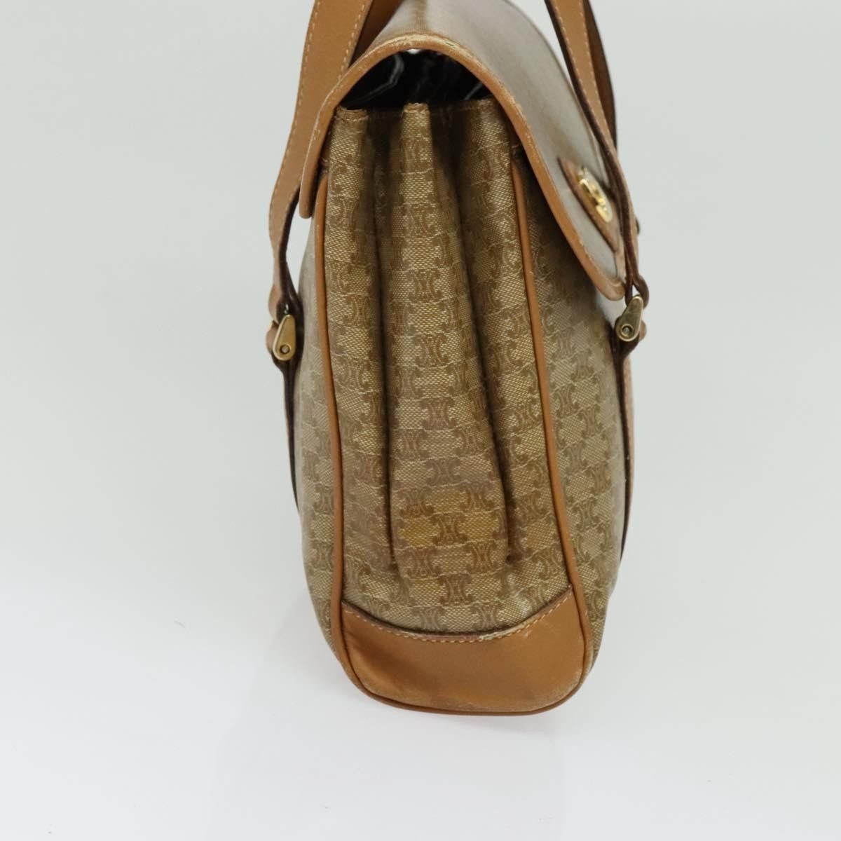 Celine Celine Vintage Macadam Handbag Canvas Size ONE SIZE - 3 Thumbnail