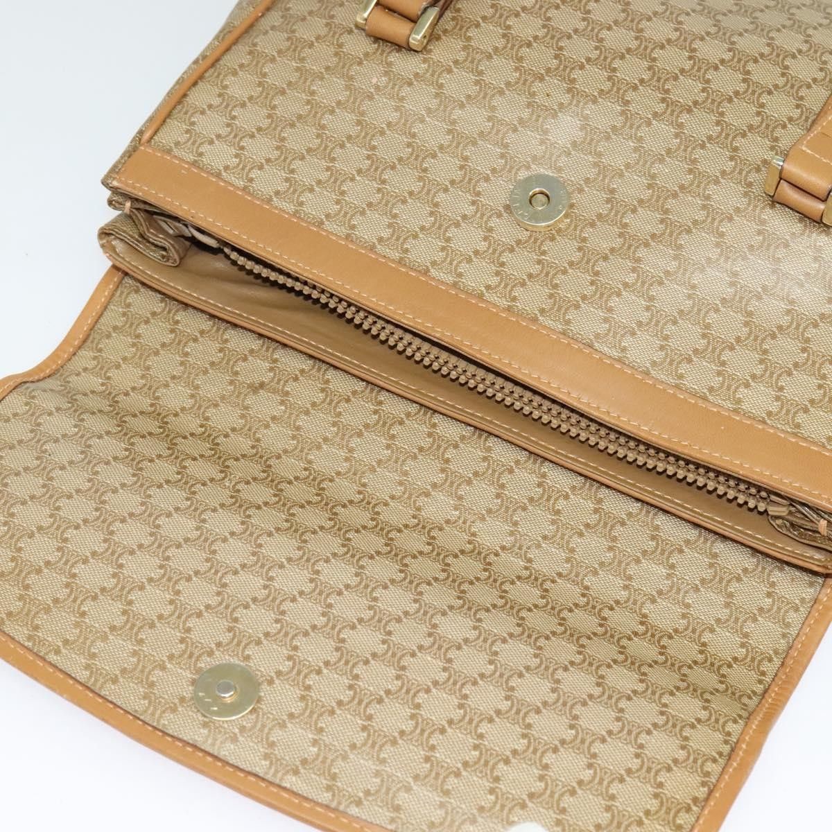 Celine Celine Vintage Macadam Handbag Canvas Size ONE SIZE - 17 Thumbnail