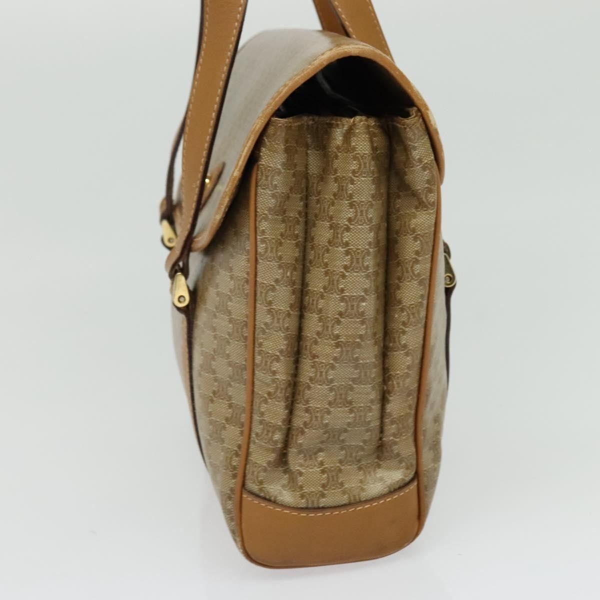 Celine Celine Vintage Macadam Handbag Canvas Size ONE SIZE - 4 Thumbnail