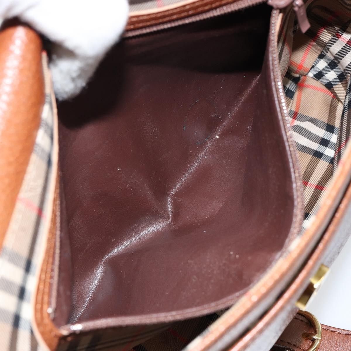 Burberry Burberry Flap Shoulder Bag Leather Size ONE SIZE - 12 Thumbnail