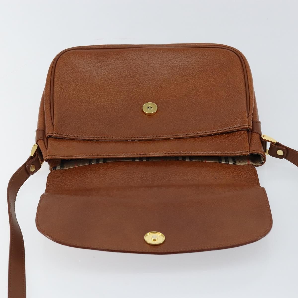 Burberry Burberry Flap Shoulder Bag Leather Size ONE SIZE - 16 Thumbnail