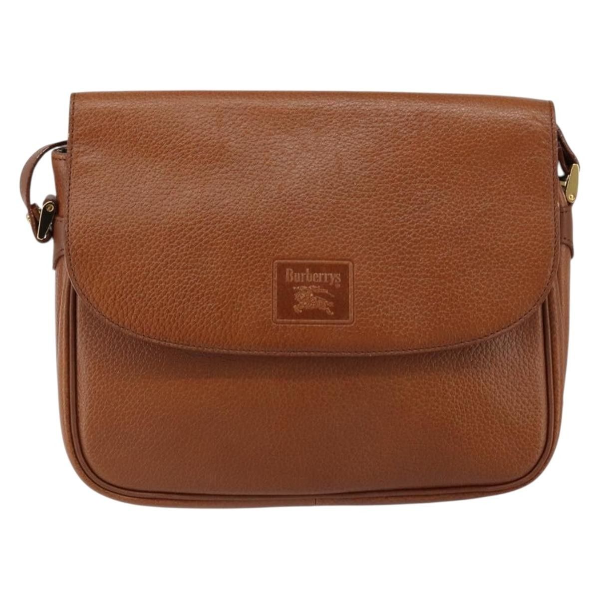 Burberry Burberry Flap Shoulder Bag Leather Size ONE SIZE - 17 Thumbnail
