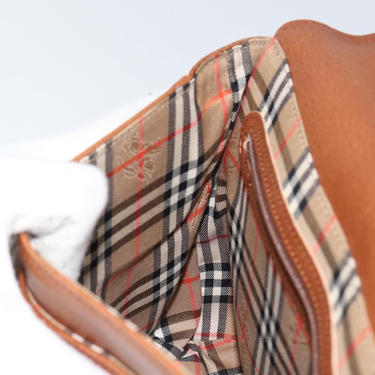 Burberry Burberry Flap Shoulder Bag Leather Size ONE SIZE - 20 Thumbnail