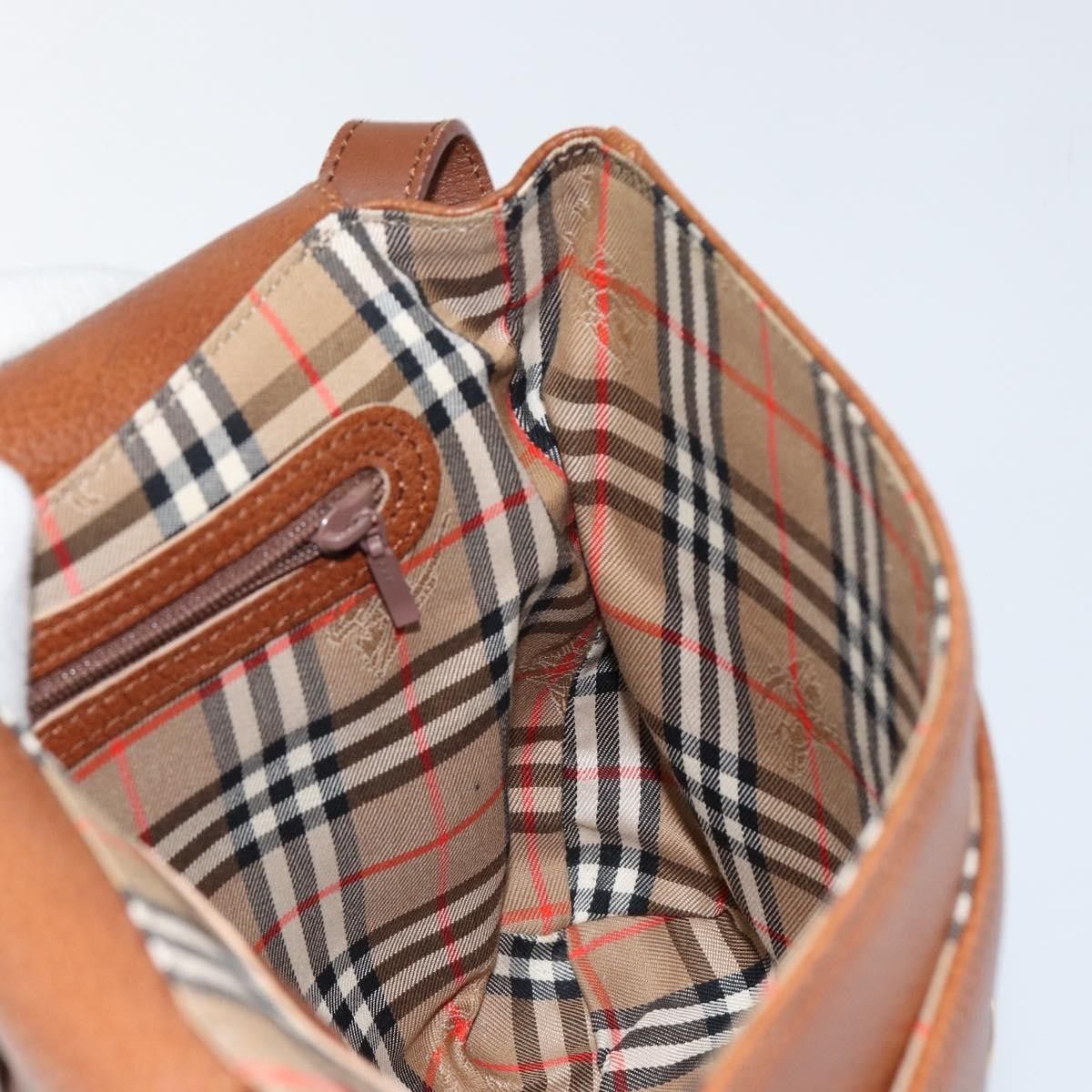Burberry Burberry Flap Shoulder Bag Leather Size ONE SIZE - 19 Thumbnail