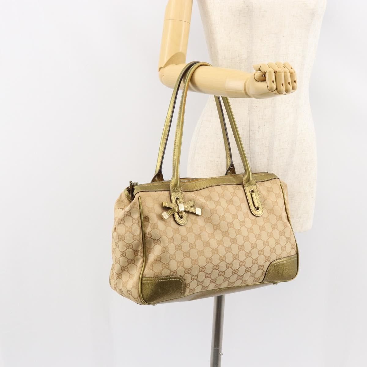 Gucci Gucci Princy Zip Tote GG Canvas Size ONE SIZE - 14 Thumbnail