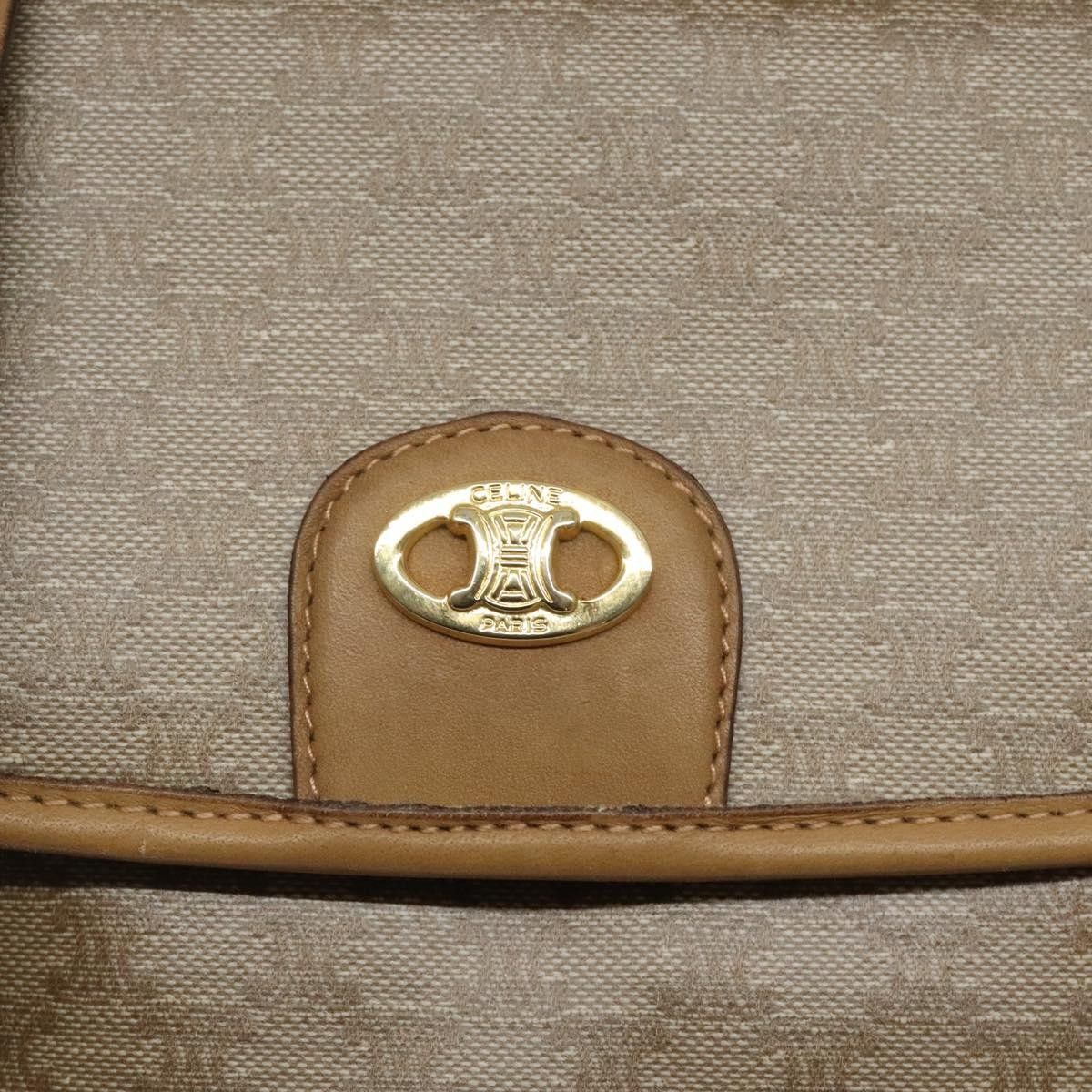 Celine Celine Vintage Macadam Handbag Canvas Size ONE SIZE - 13 Thumbnail