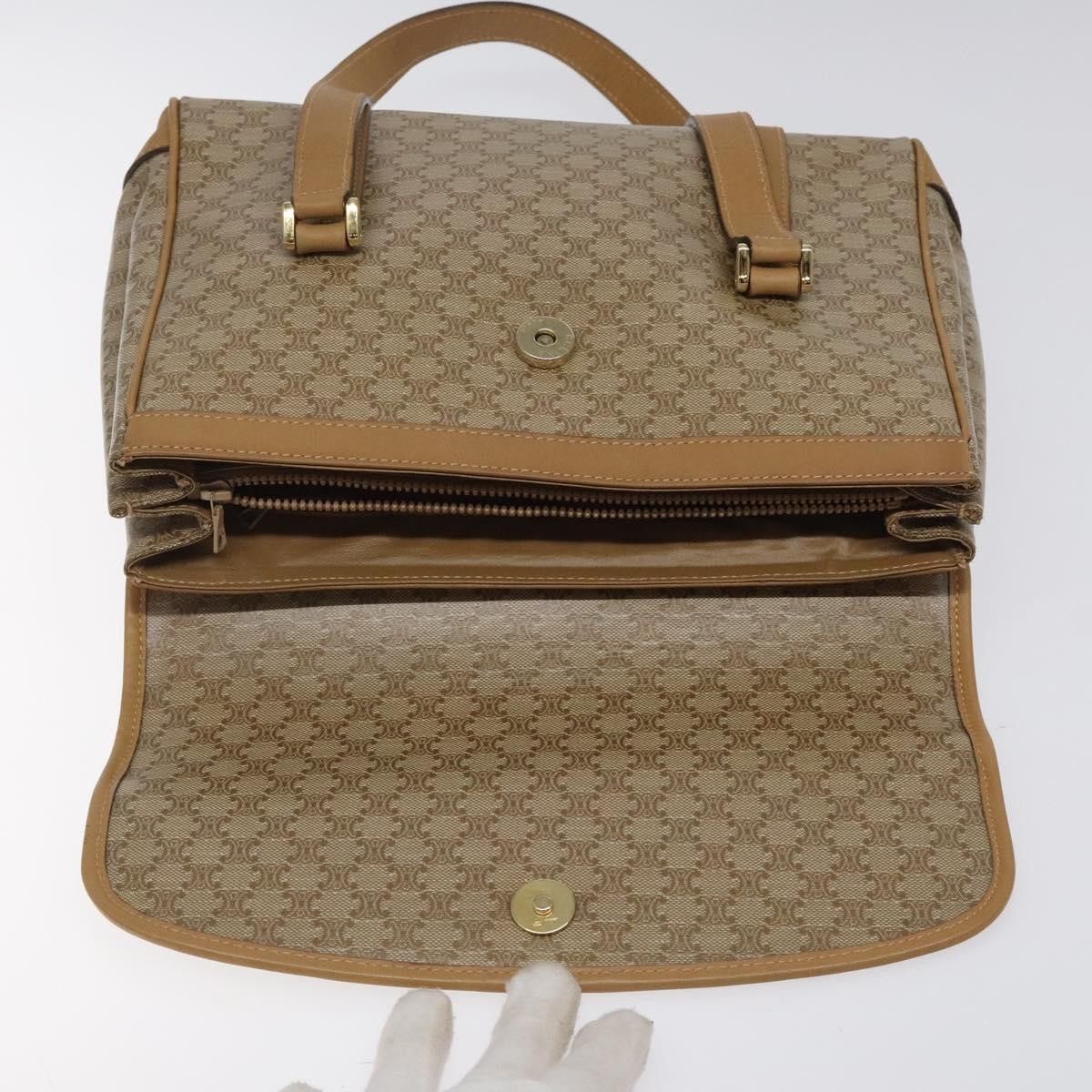 Celine Celine Vintage Macadam Handbag Canvas Size ONE SIZE - 17 Thumbnail
